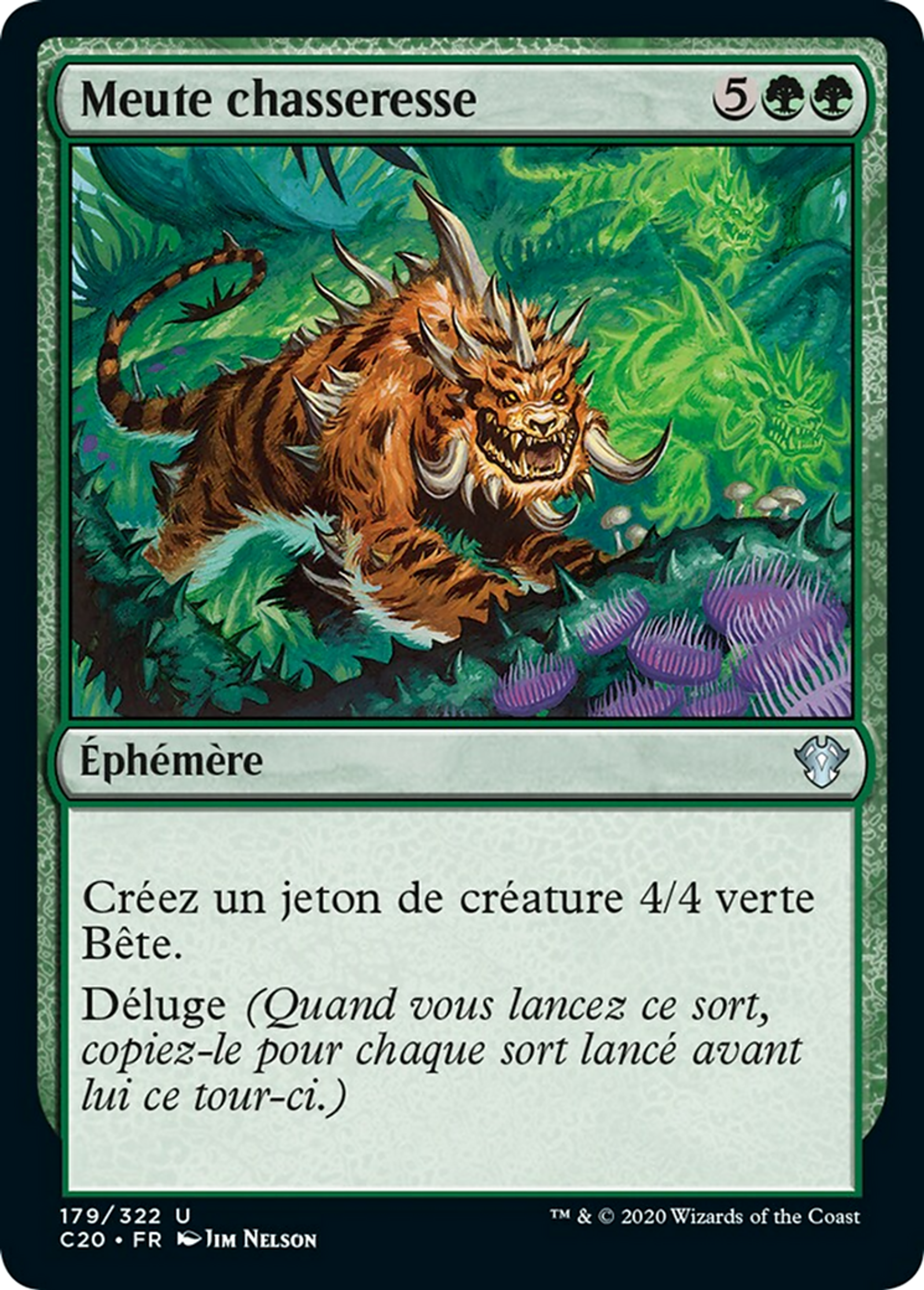 Meute chasseresse — Commander 2020 — Magic: The Gathering