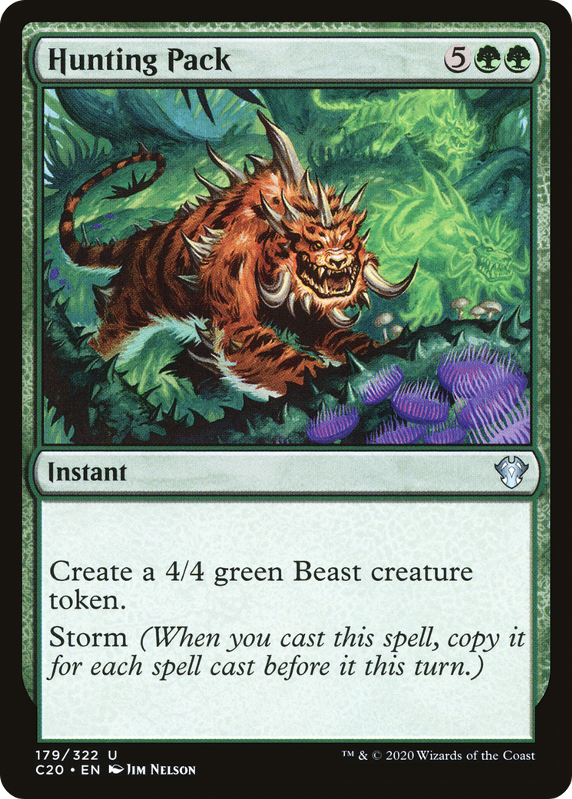 Hunting Pack — Commander 2020 — Magic: The Gathering