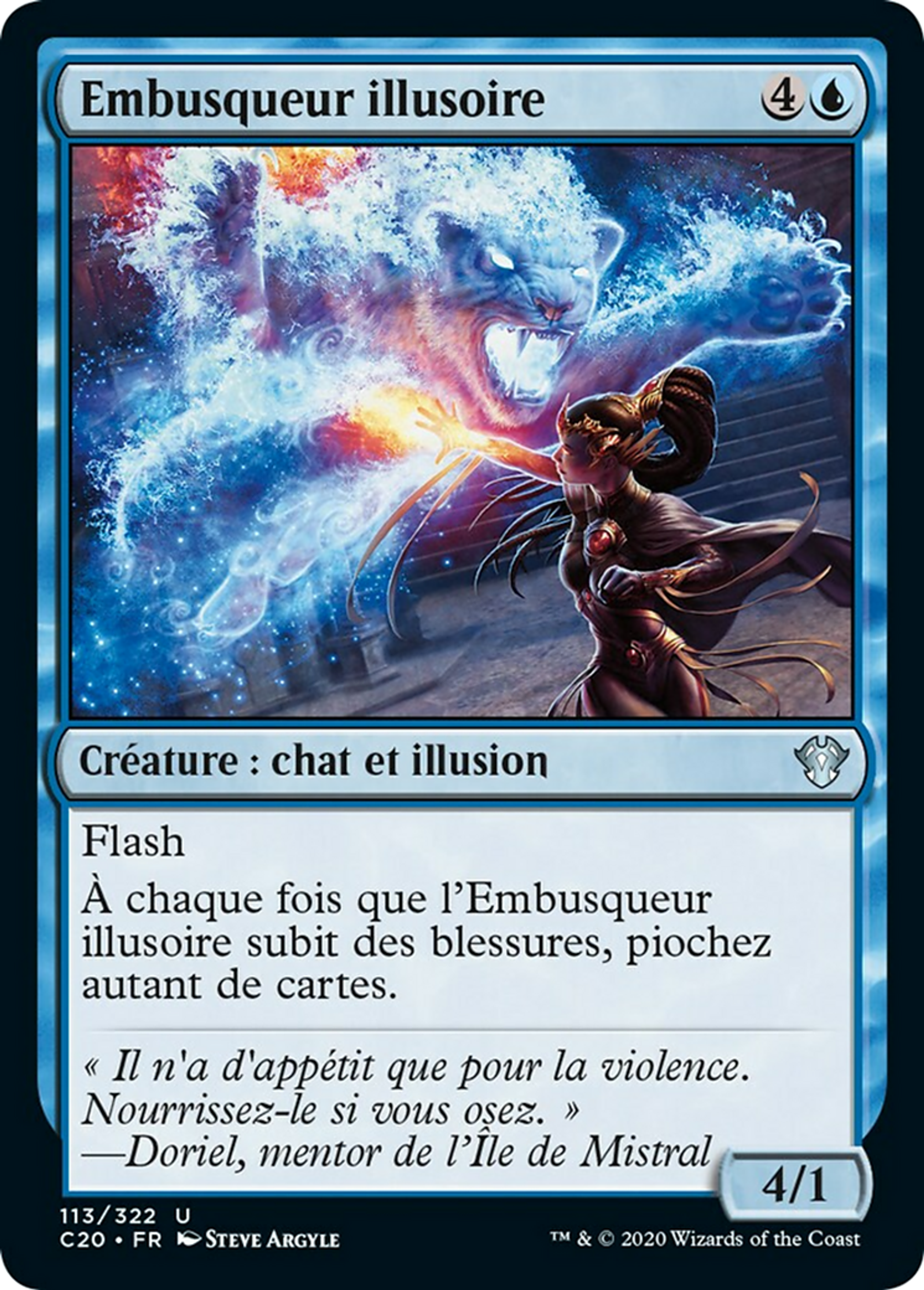 Embusqueur illusoire — Commander 2020 — Magic: The Gathering