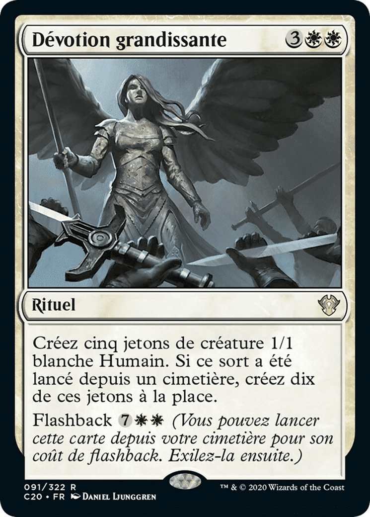 Dévotion grandissante — Commander 2020 — Magic: The Gathering