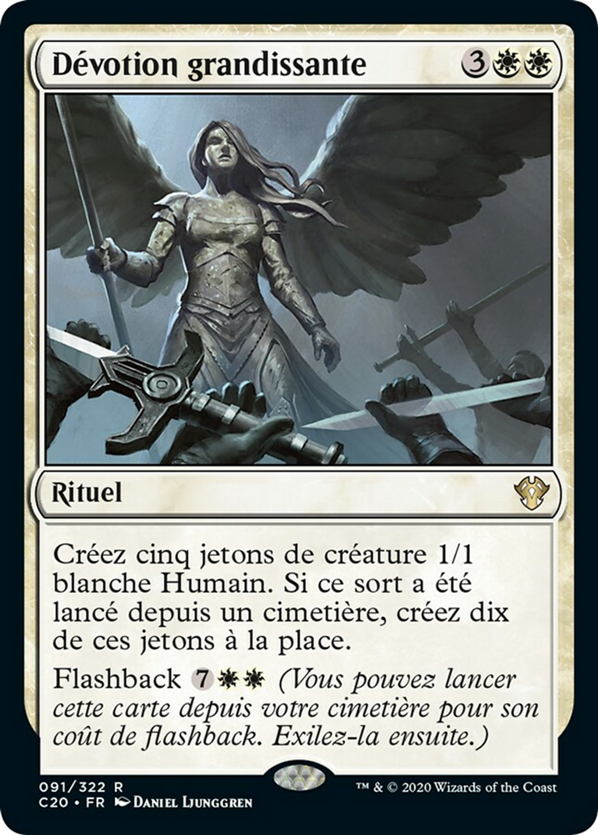 Dévotion grandissante — Commander 2020 — Magic: The Gathering