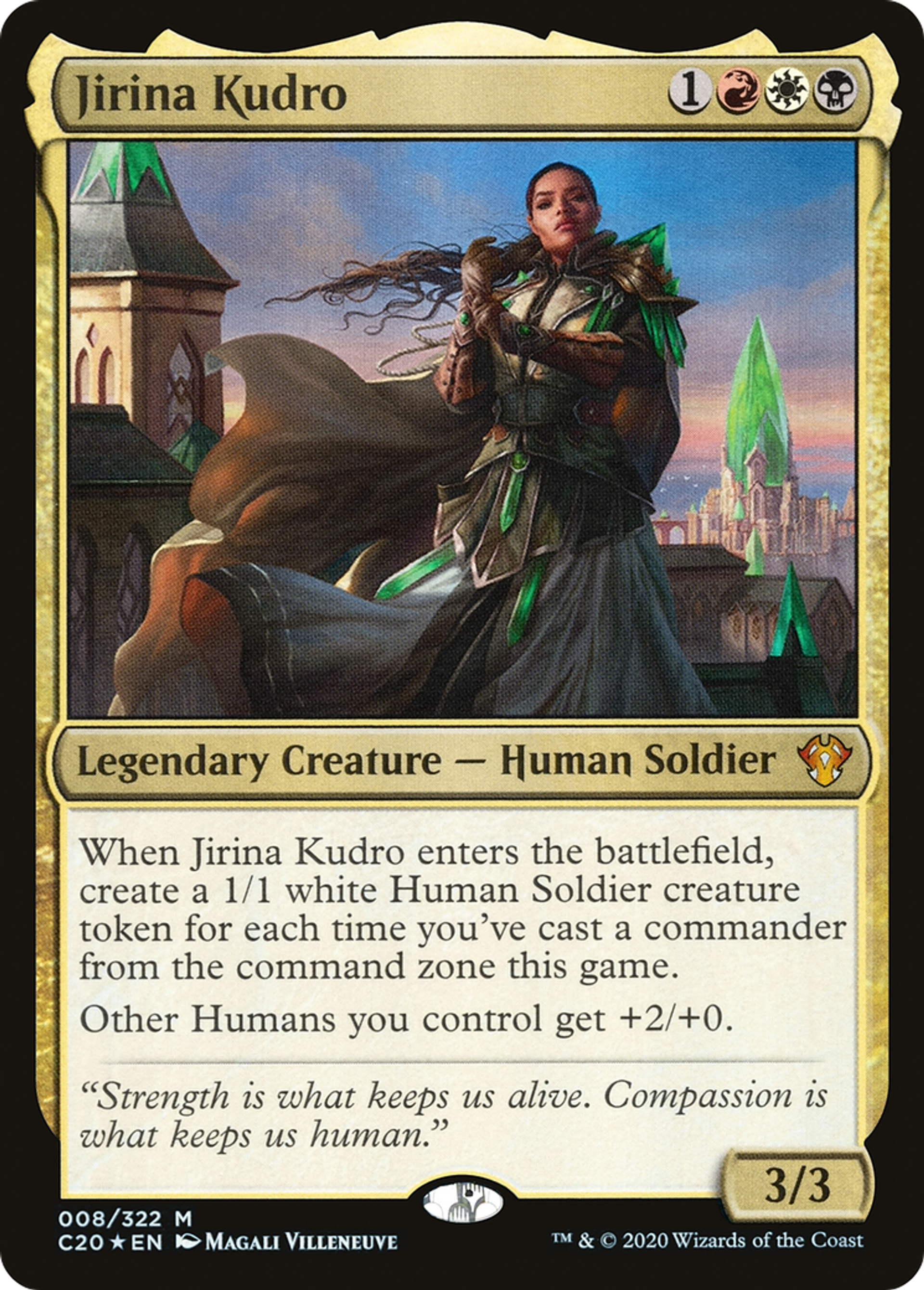 Jirina Kudro — Commander 2020 — Magic: The Gathering