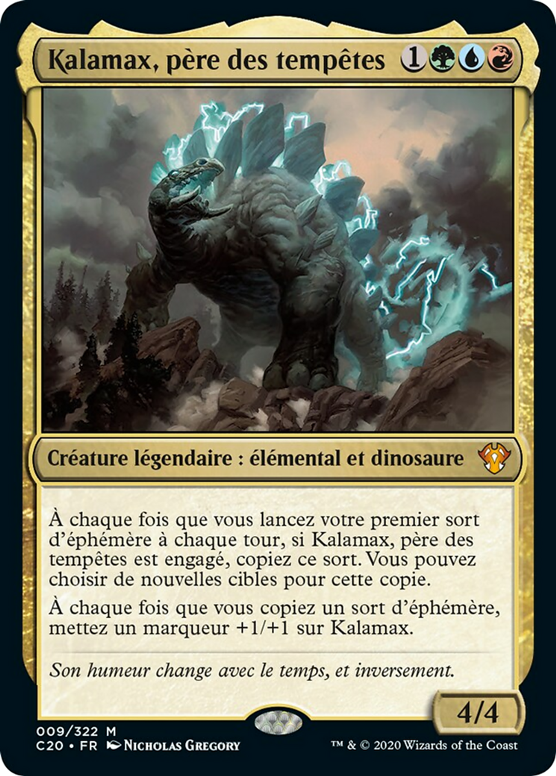 Kalamax, père des tempêtes — Commander 2020 — Magic: The Gathering
