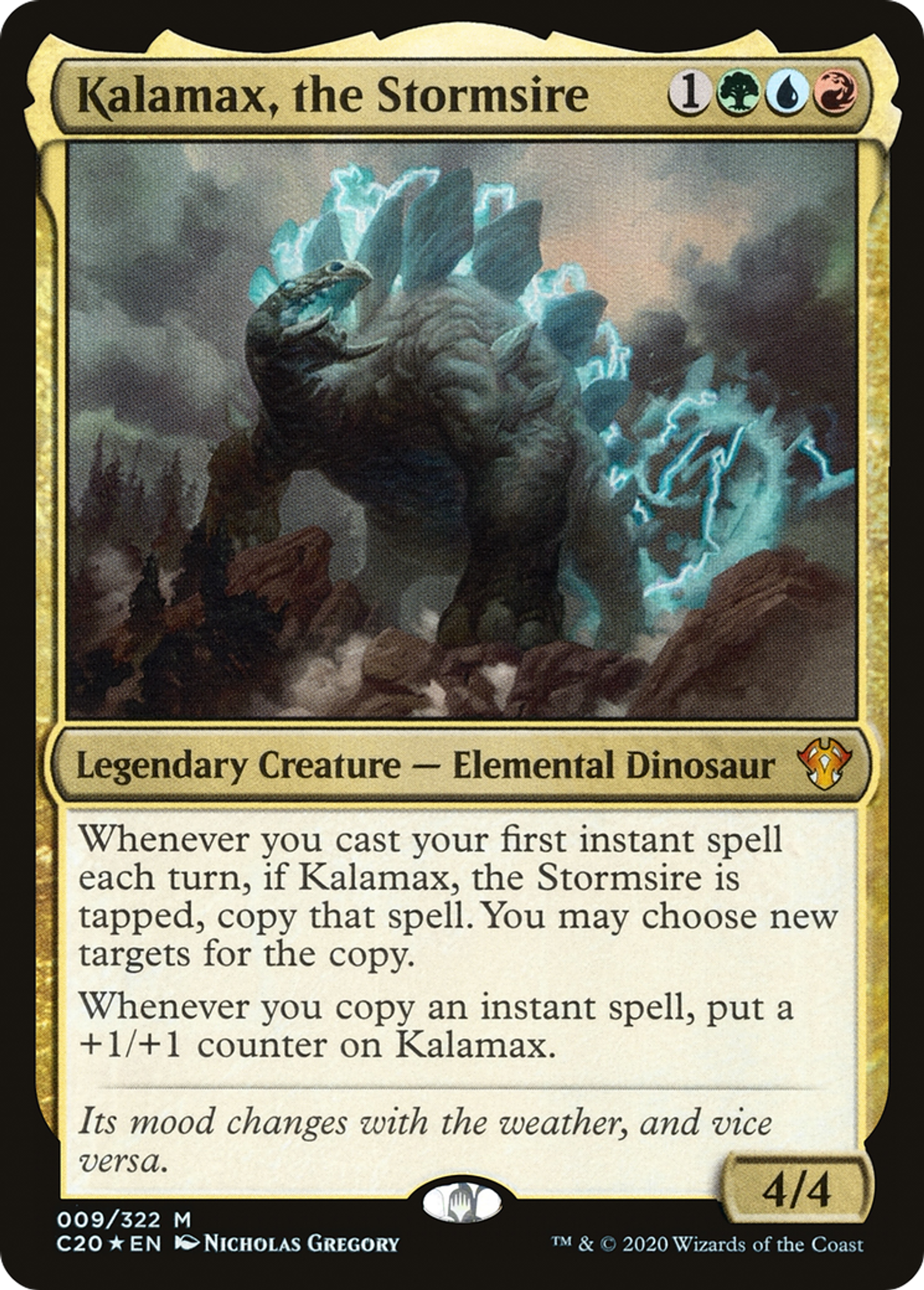 Kalamax, the Stormsire — Commander 2020 — Magic: The Gathering