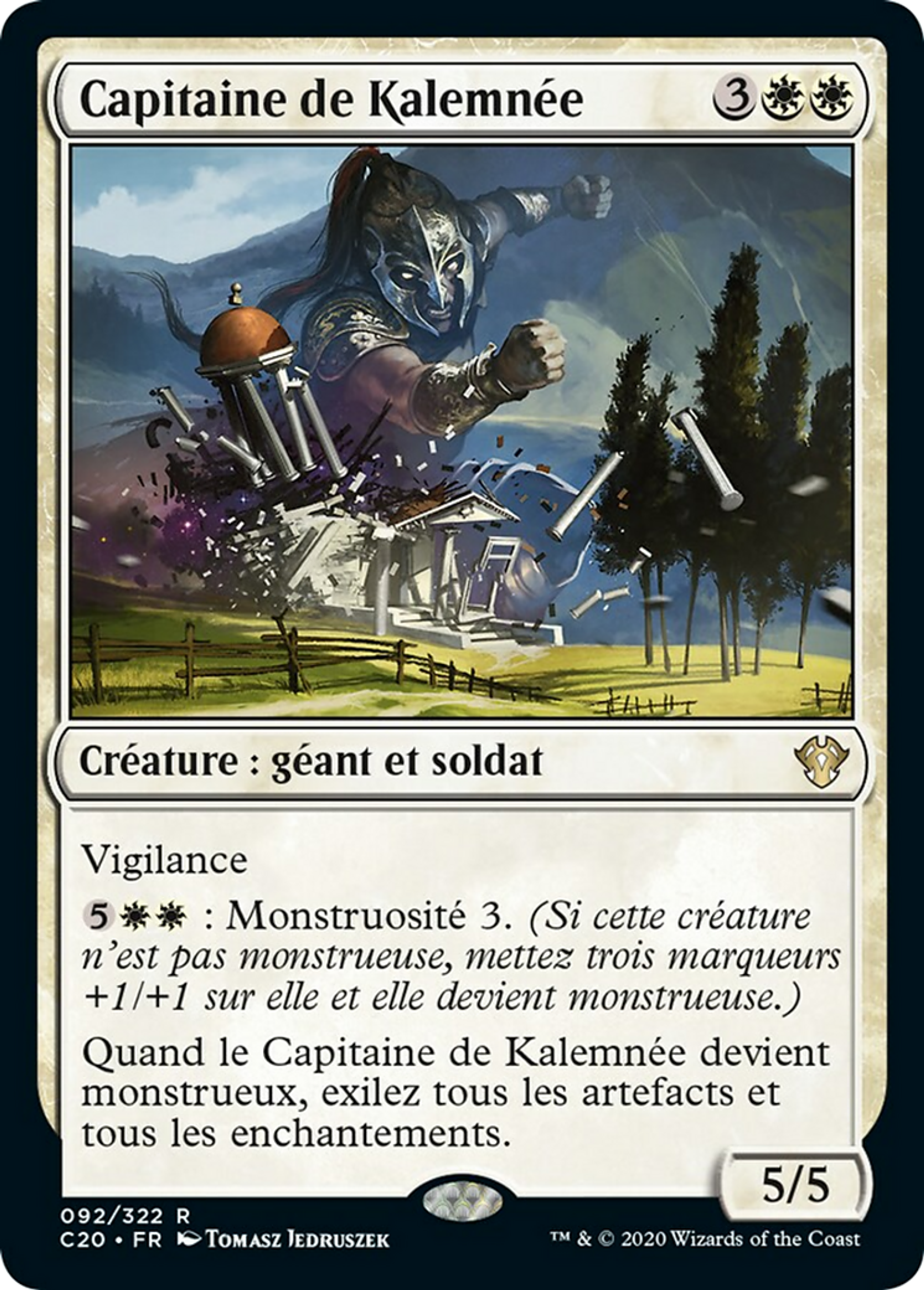 Capitaine de Kalemnée — Commander 2020 — Magic: The Gathering