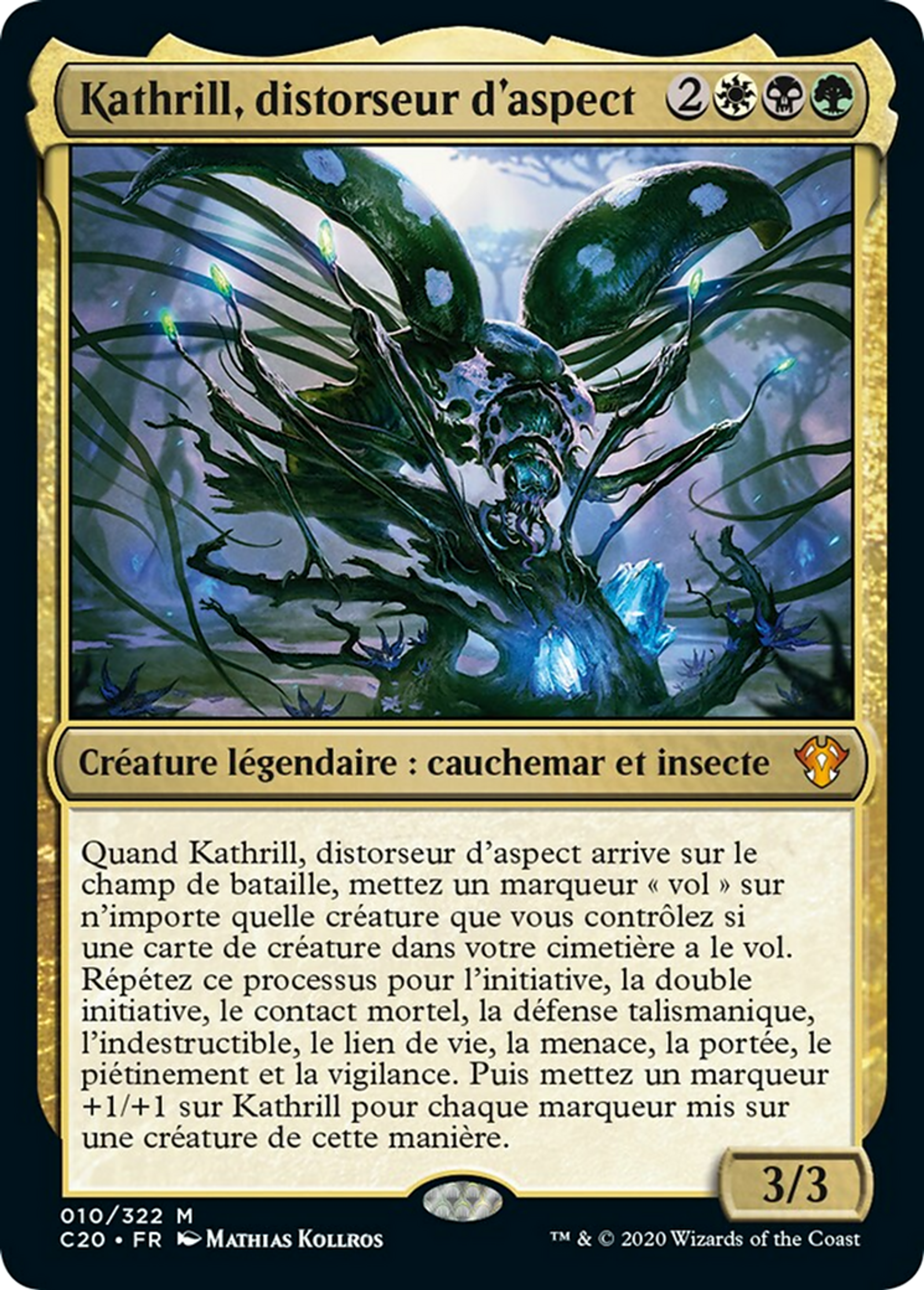 Kathrill, distorseur d'aspect — Commander 2020 — Magic: The Gathering