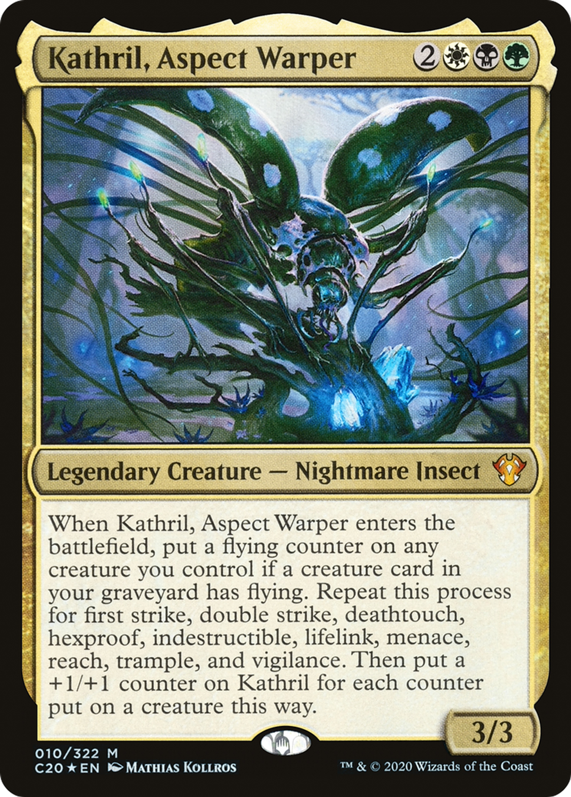 Kathril, Aspect Warper — Commander 2020 — Magic: The Gathering