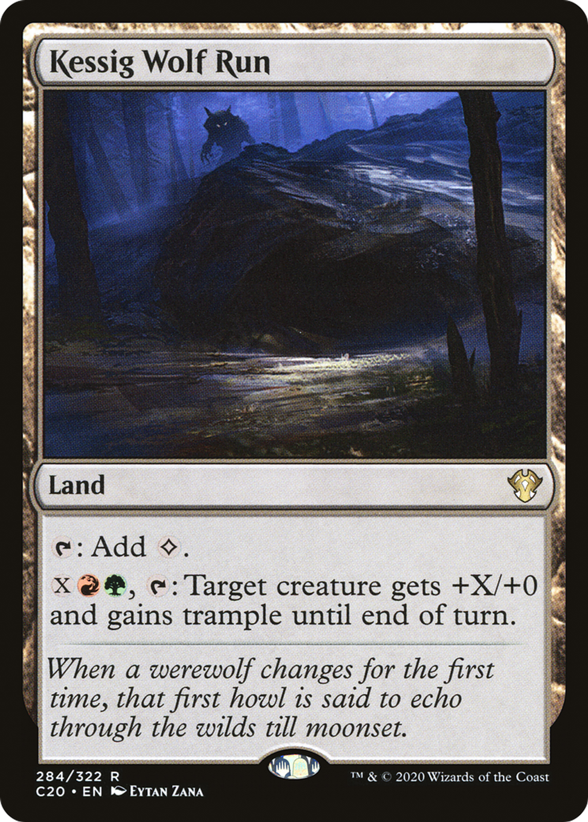 Kessig Wolf Run — Commander 2020 — Magic: The Gathering