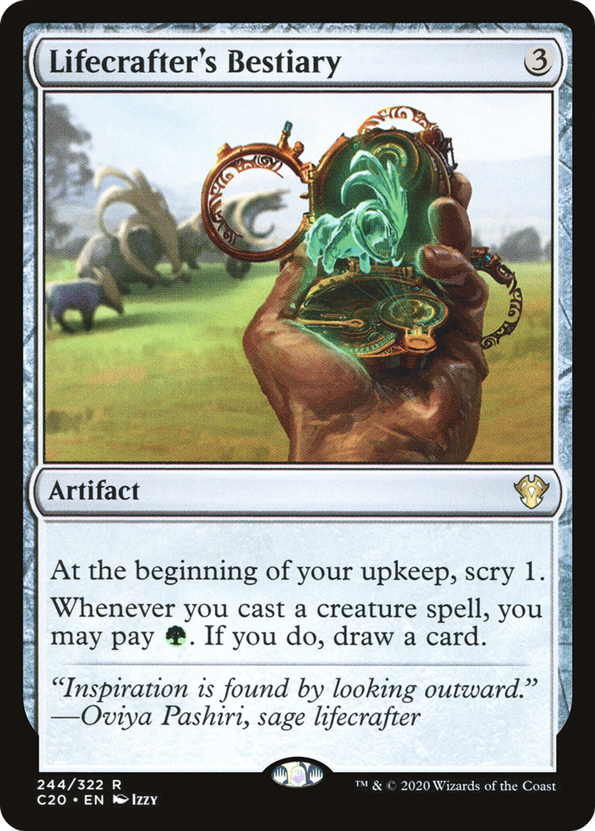 Bestiaire du façonneur de vie — Commander 2020 — Magic: The Gathering