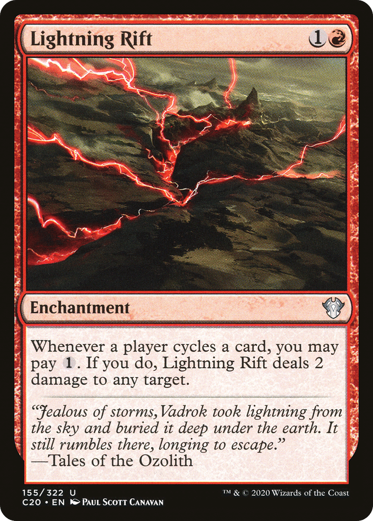 Lightning Rift — Commander 2020 — Magic: The Gathering