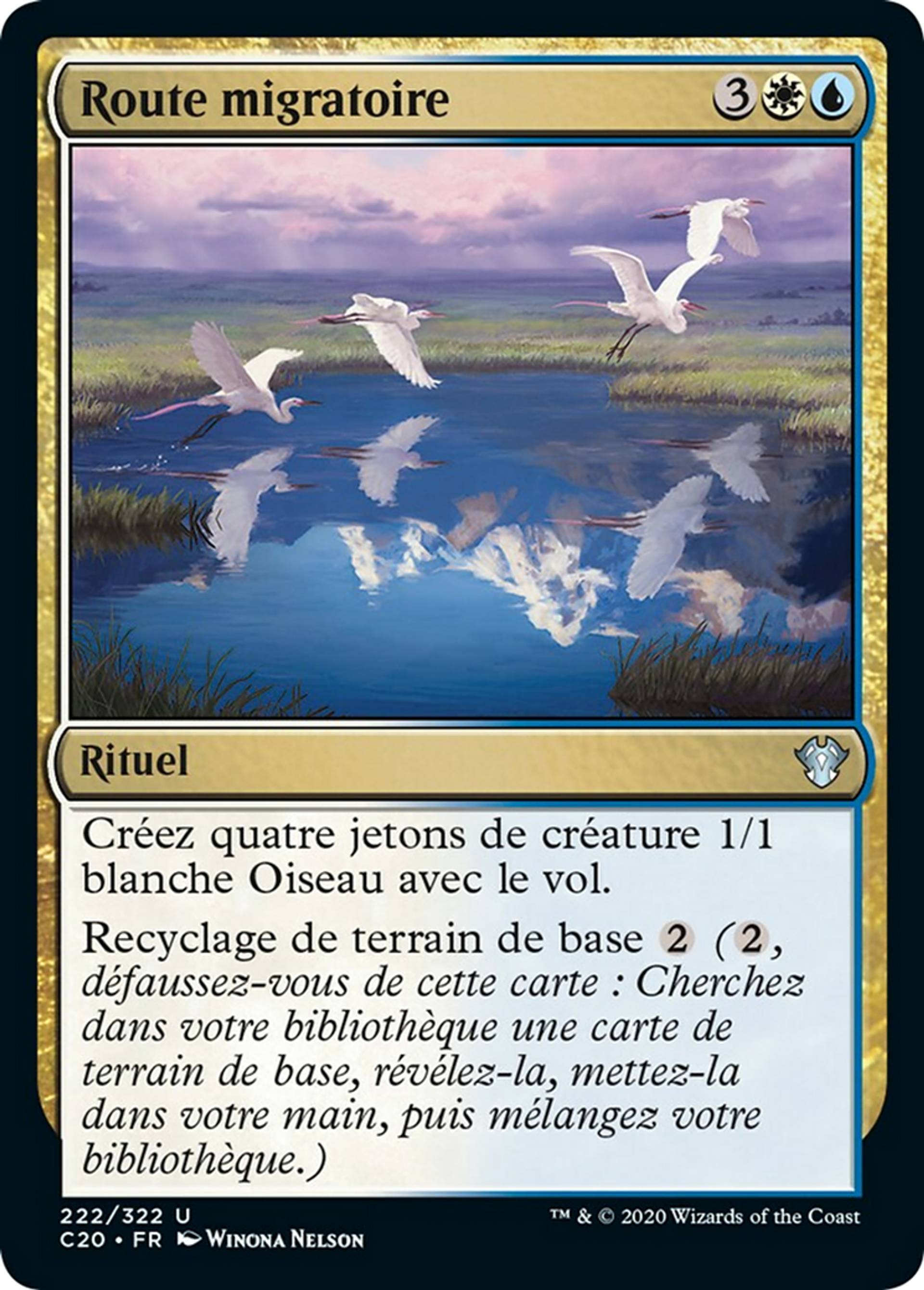 Route migratoire — Commander 2020 — Magic: The Gathering
