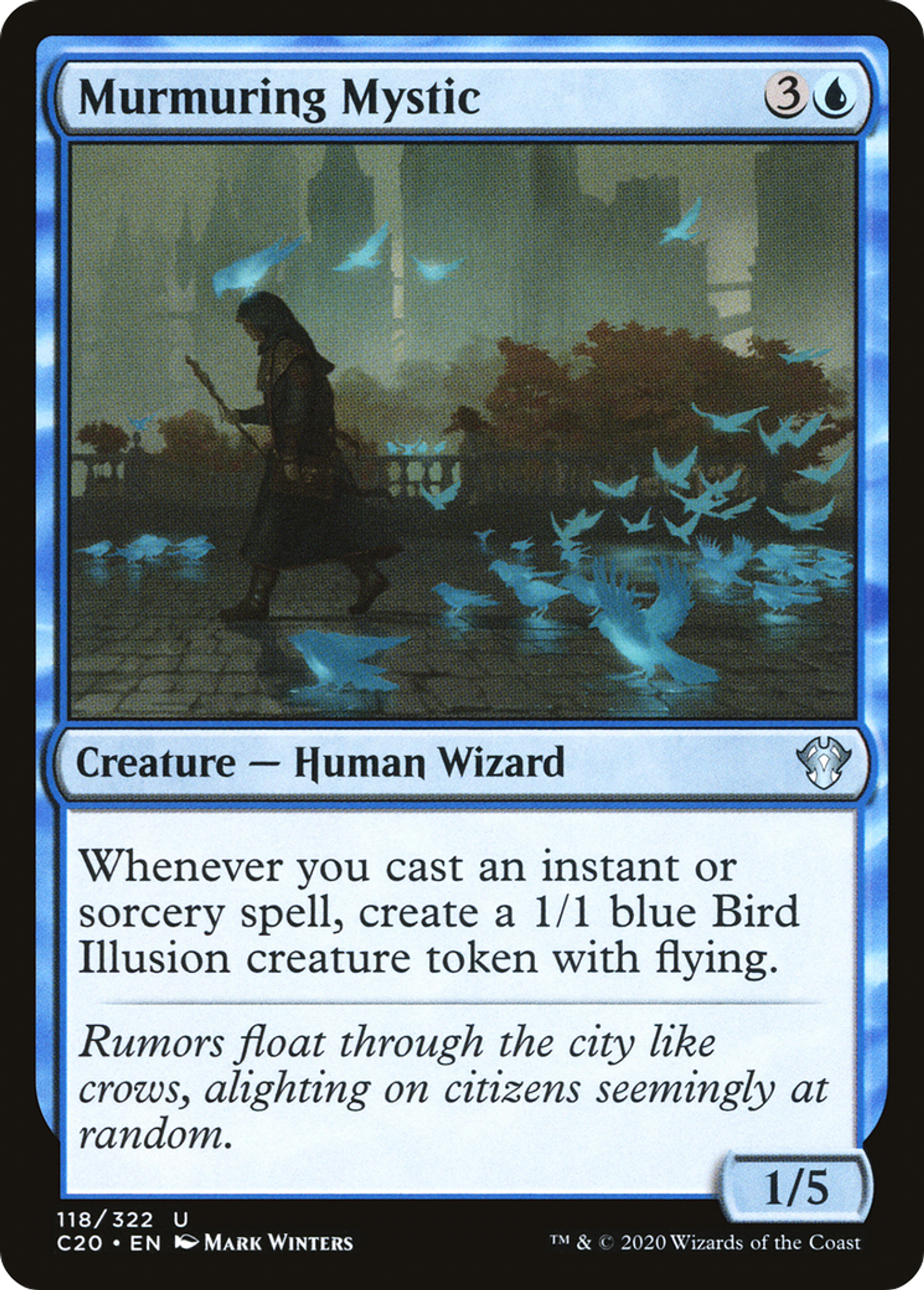 Murmuring Mystic — Commander 2020 — Magic: The Gathering