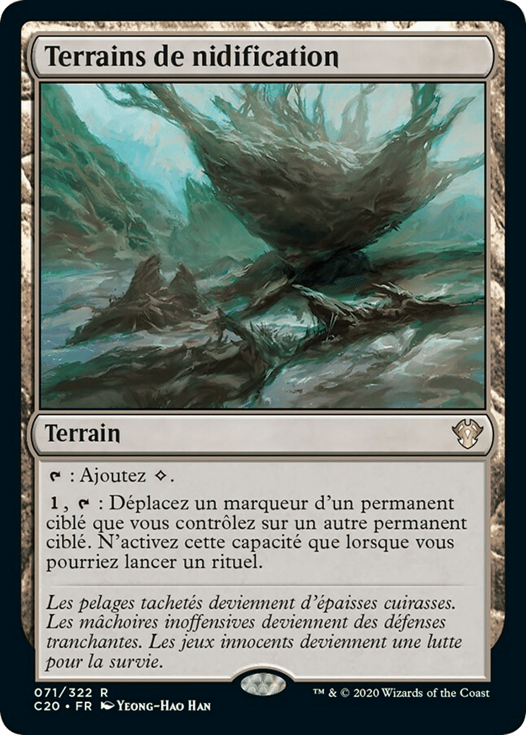 Terrains de nidification — Commander 2020 — Magic: The Gathering