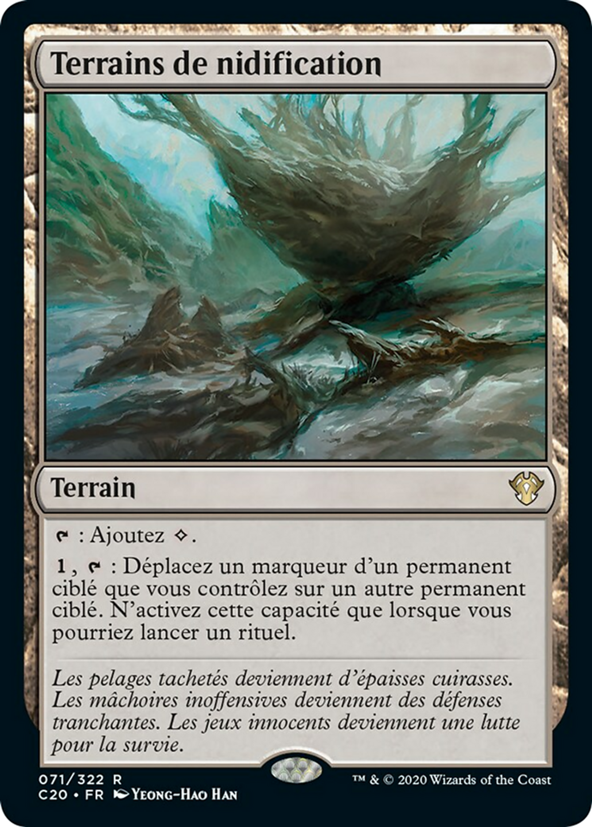 Terrains de nidification — Commander 2020 — Magic: The Gathering