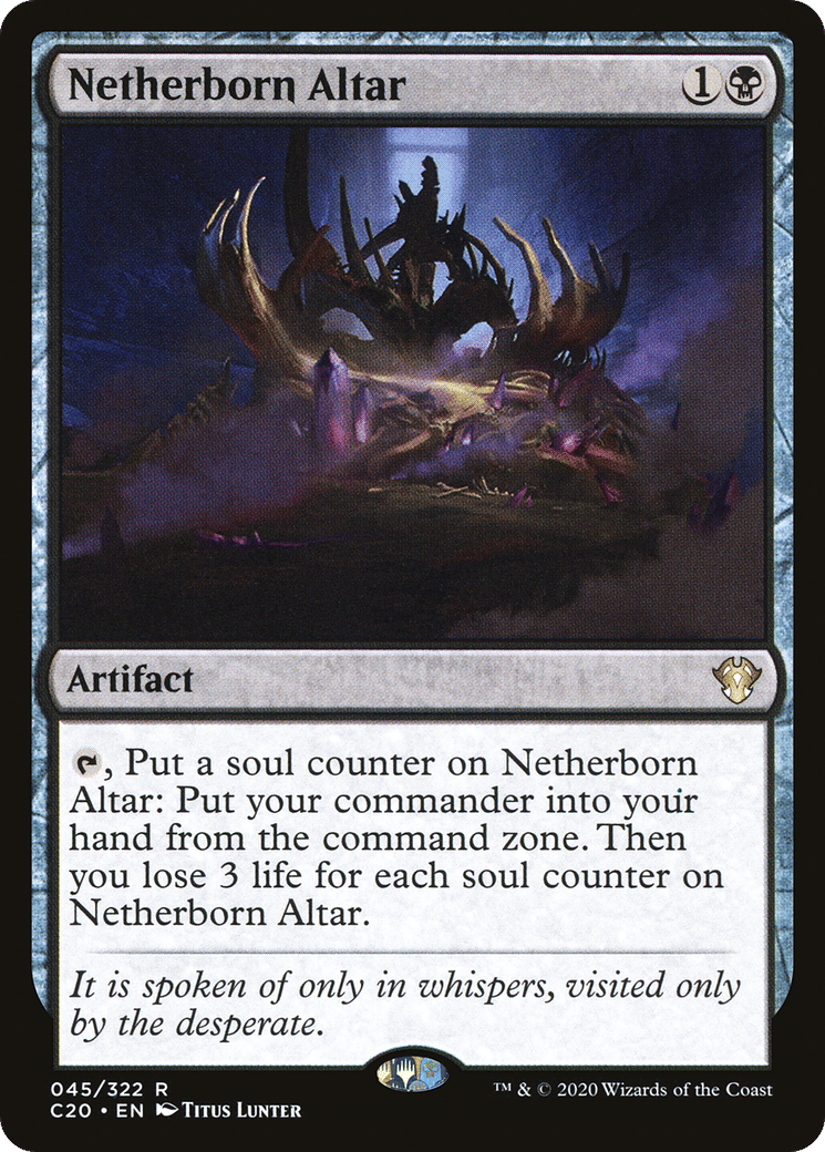 Netherborn Altar — Commander 2020 — Magic: The Gathering
