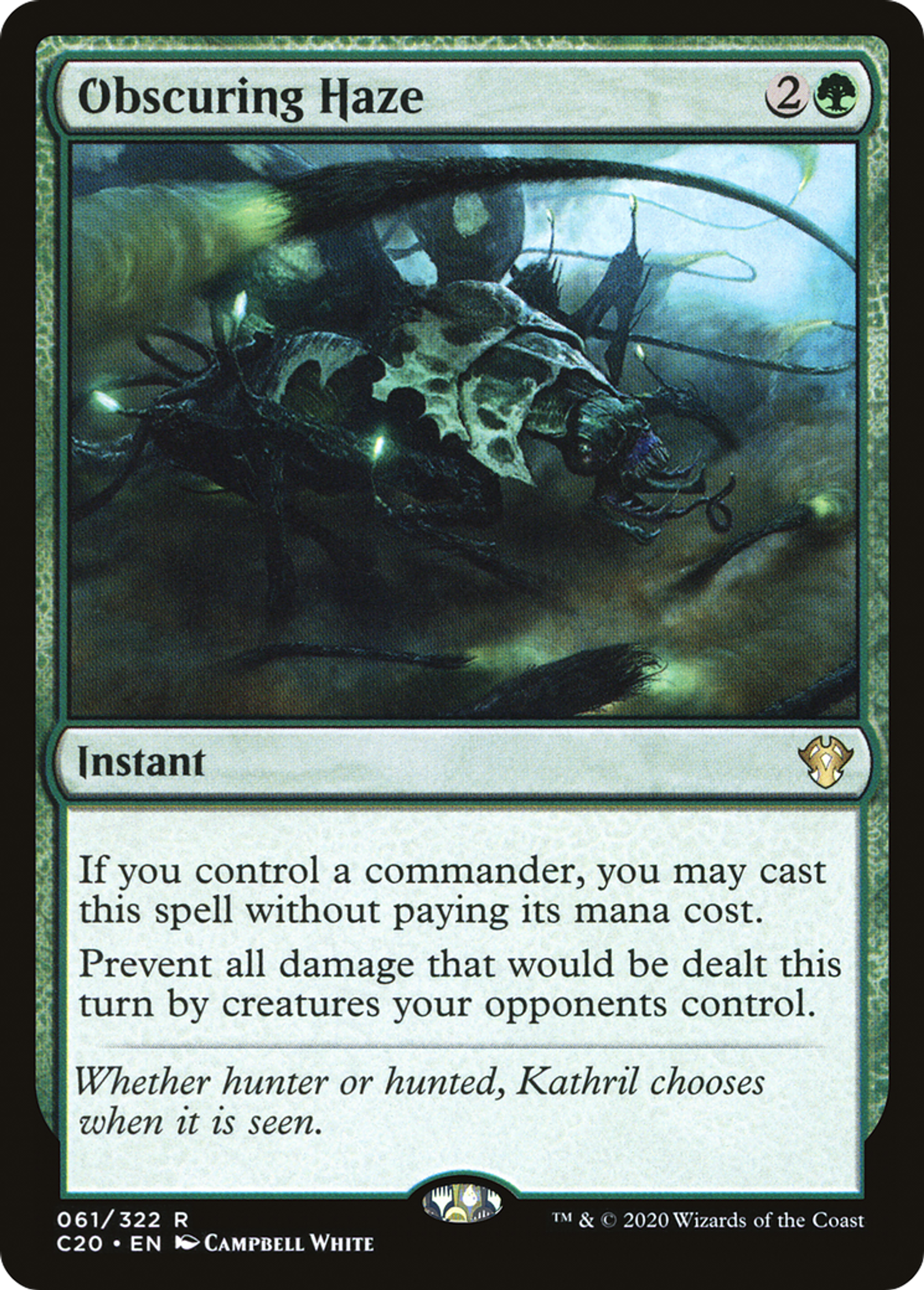 Obscuring Haze — Commander 2020 — Magic: The Gathering