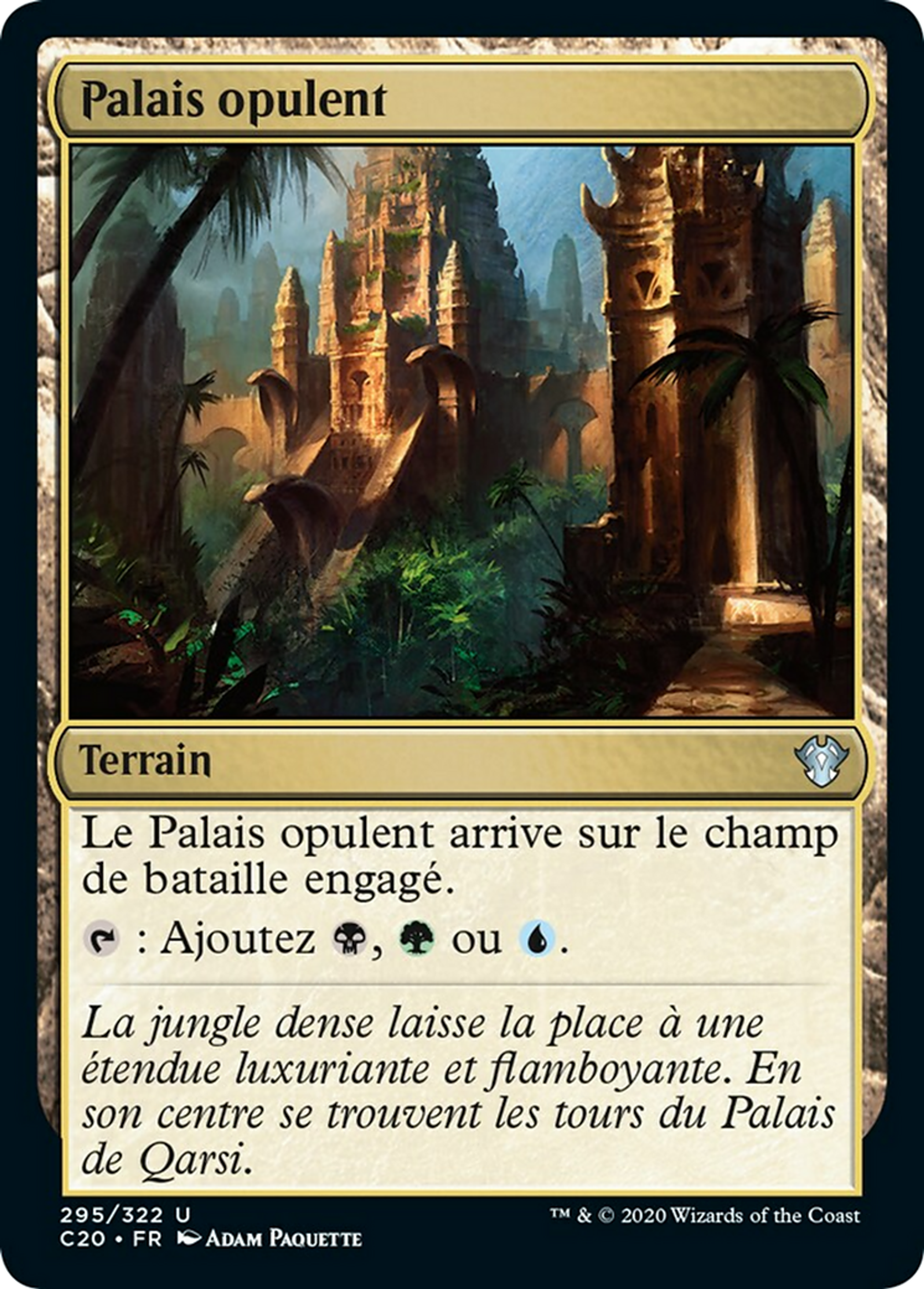 Palais opulent — Commander 2020 — Magic: The Gathering
