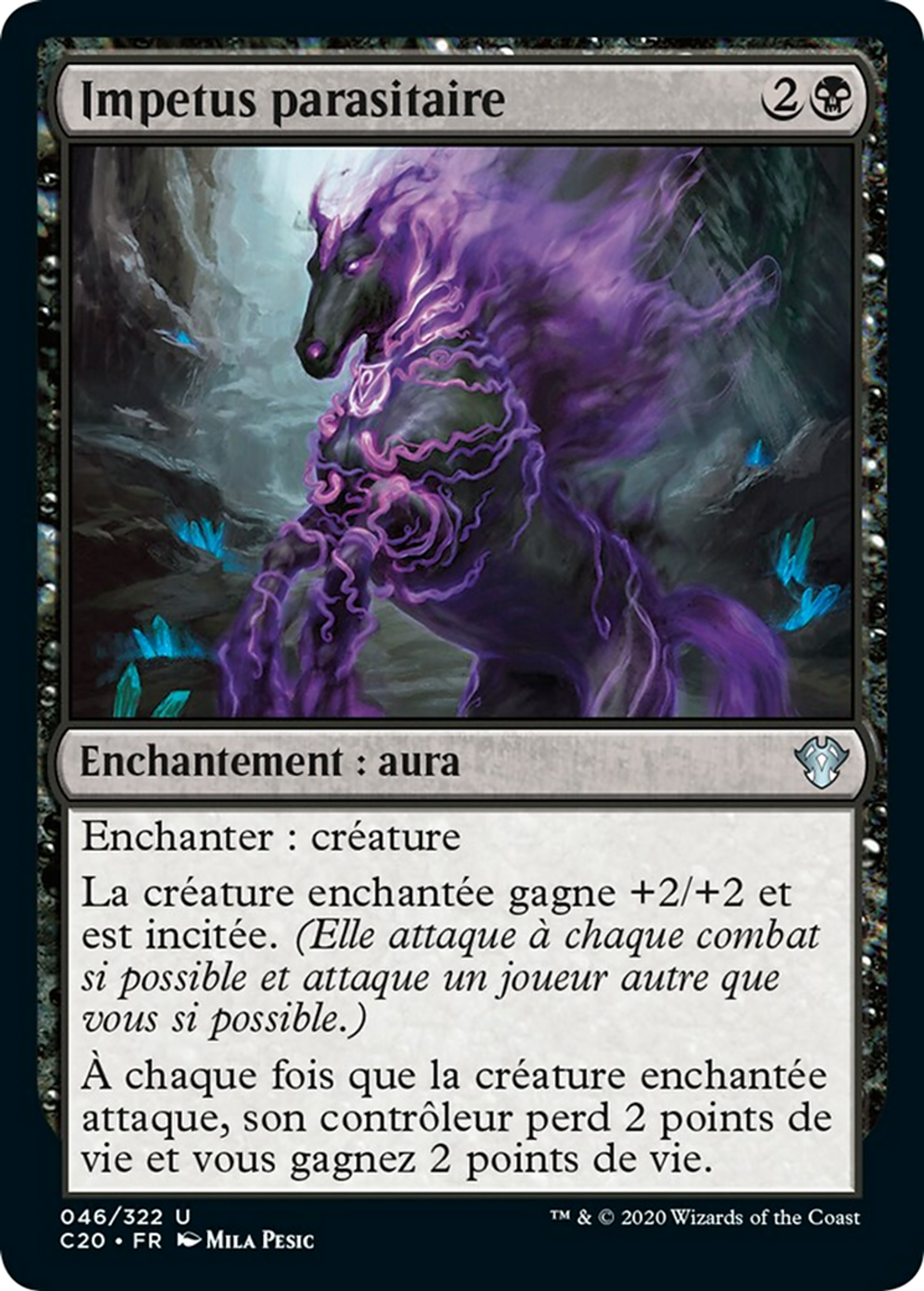 Impetus parasitaire — Commander 2020 — Magic: The Gathering