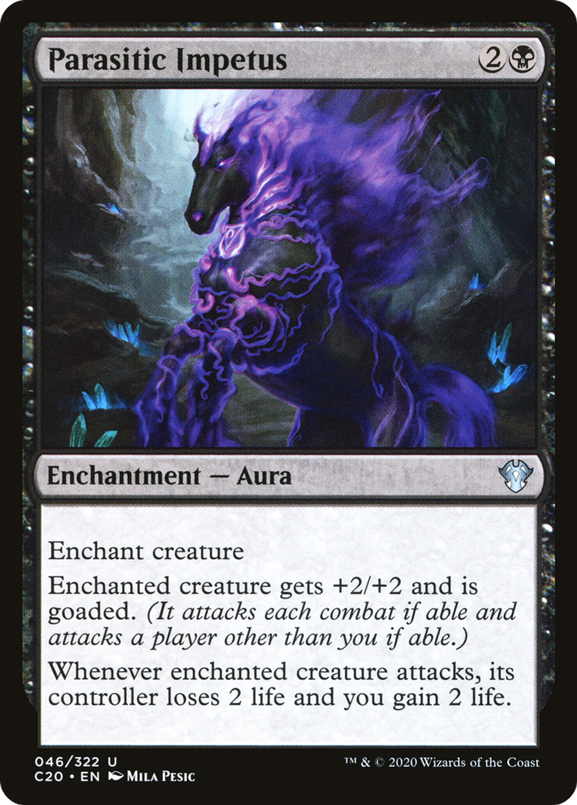Parasitic Impetus — Commander 2020 — Magic: The Gathering