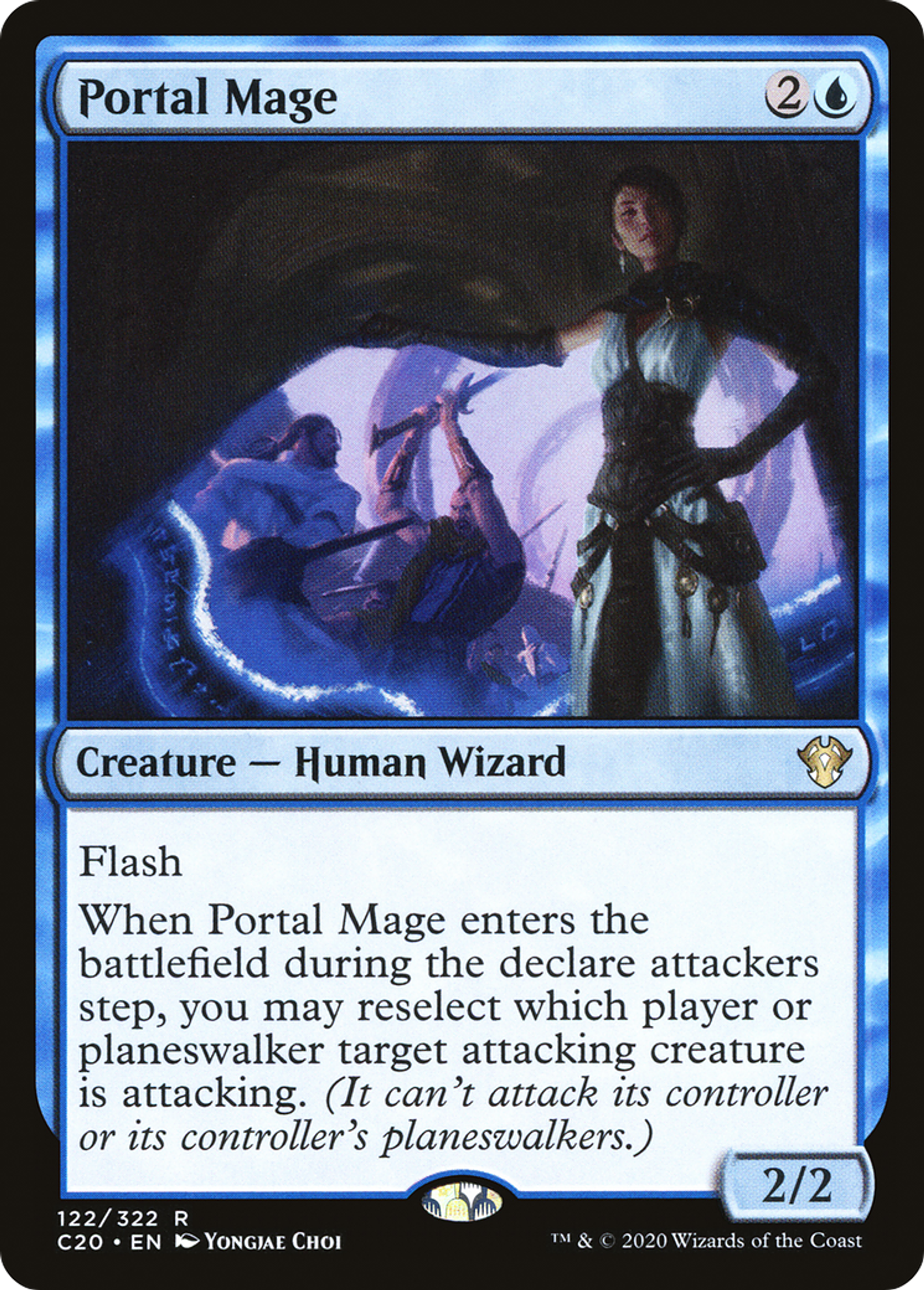 Mage du portail — Commander 2020 — Magic: The Gathering