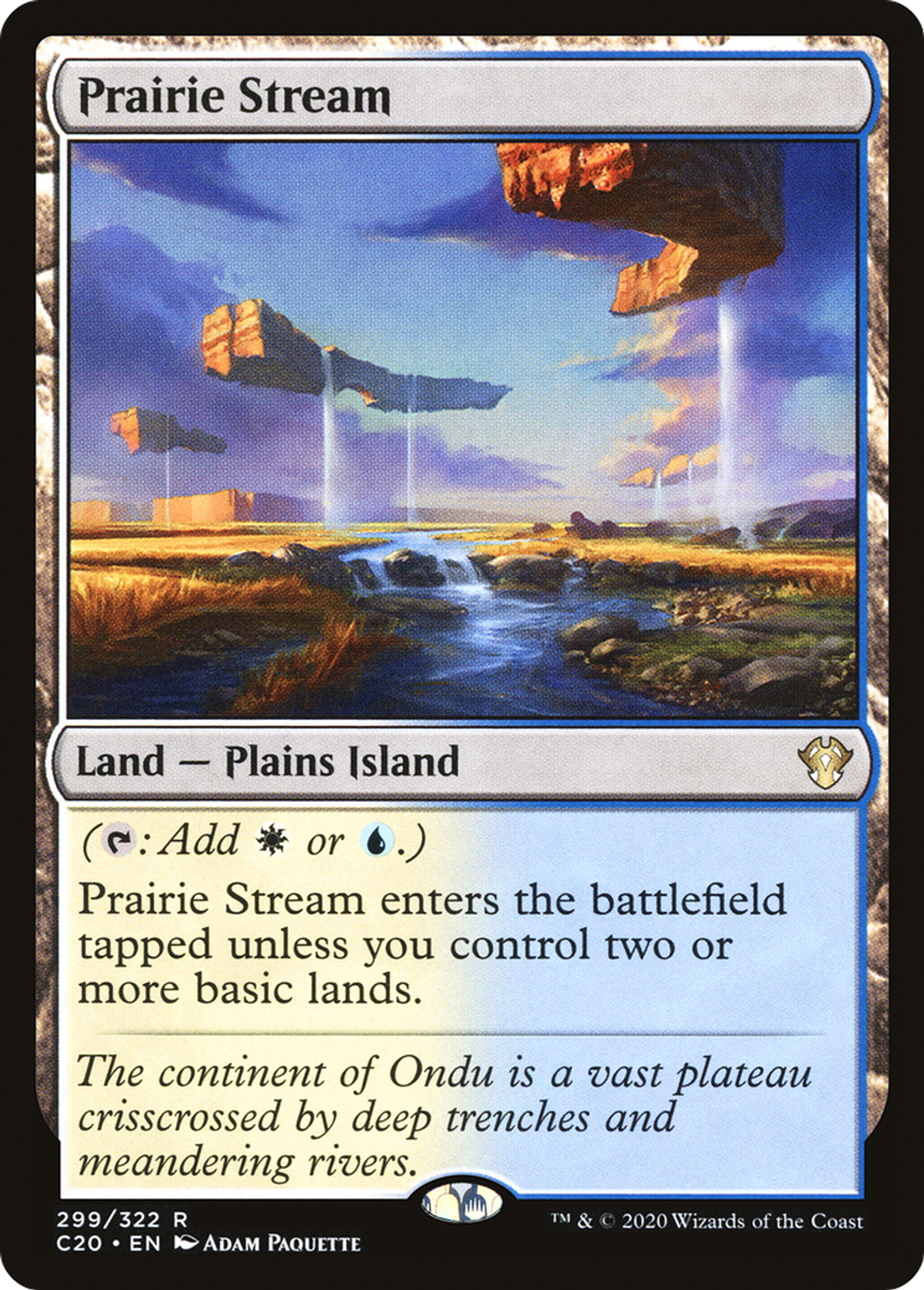 Prairie Stream — Commander 2020 — Magic: The Gathering