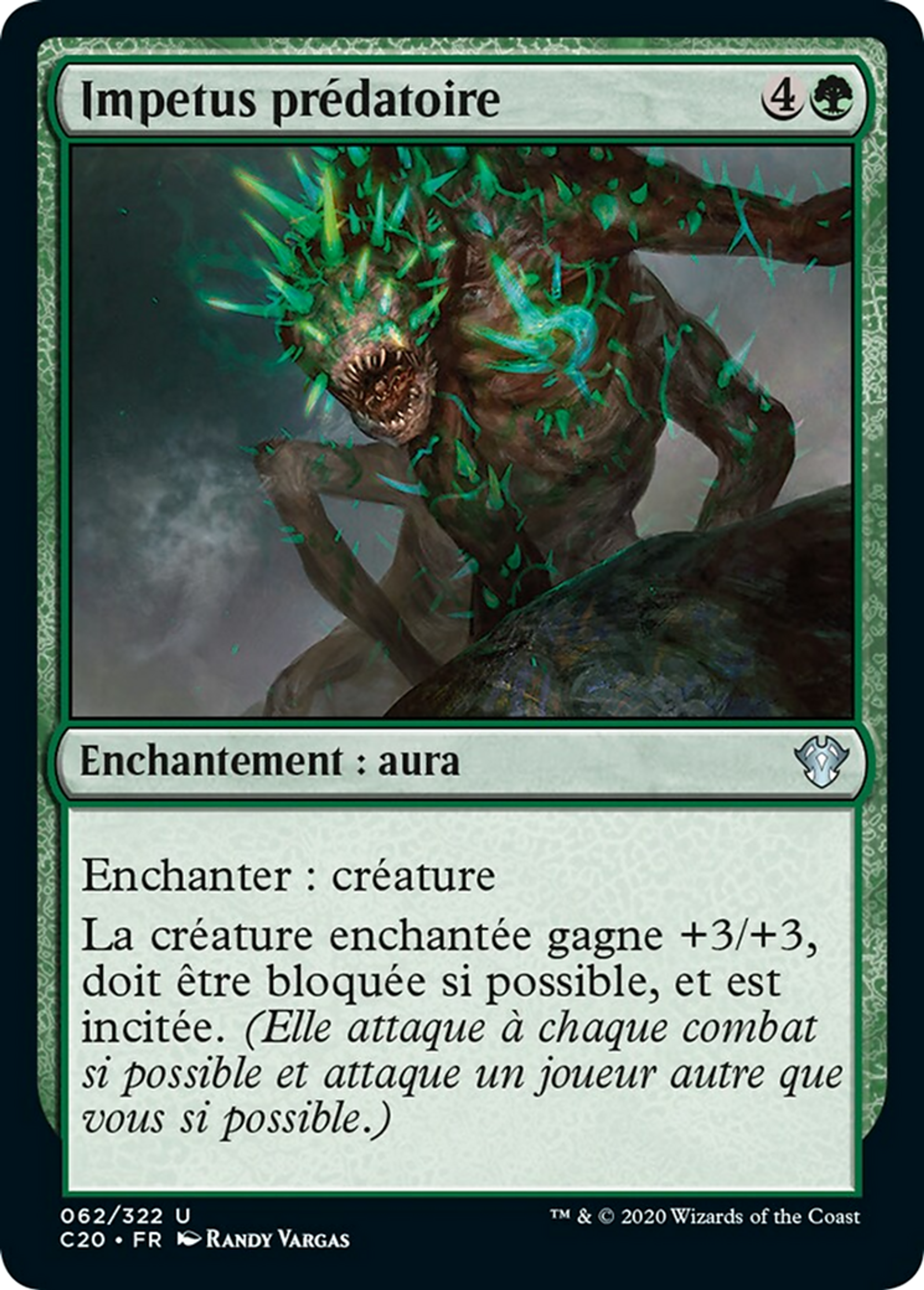 Impetus prédatoire — Commander 2020 — Magic: The Gathering