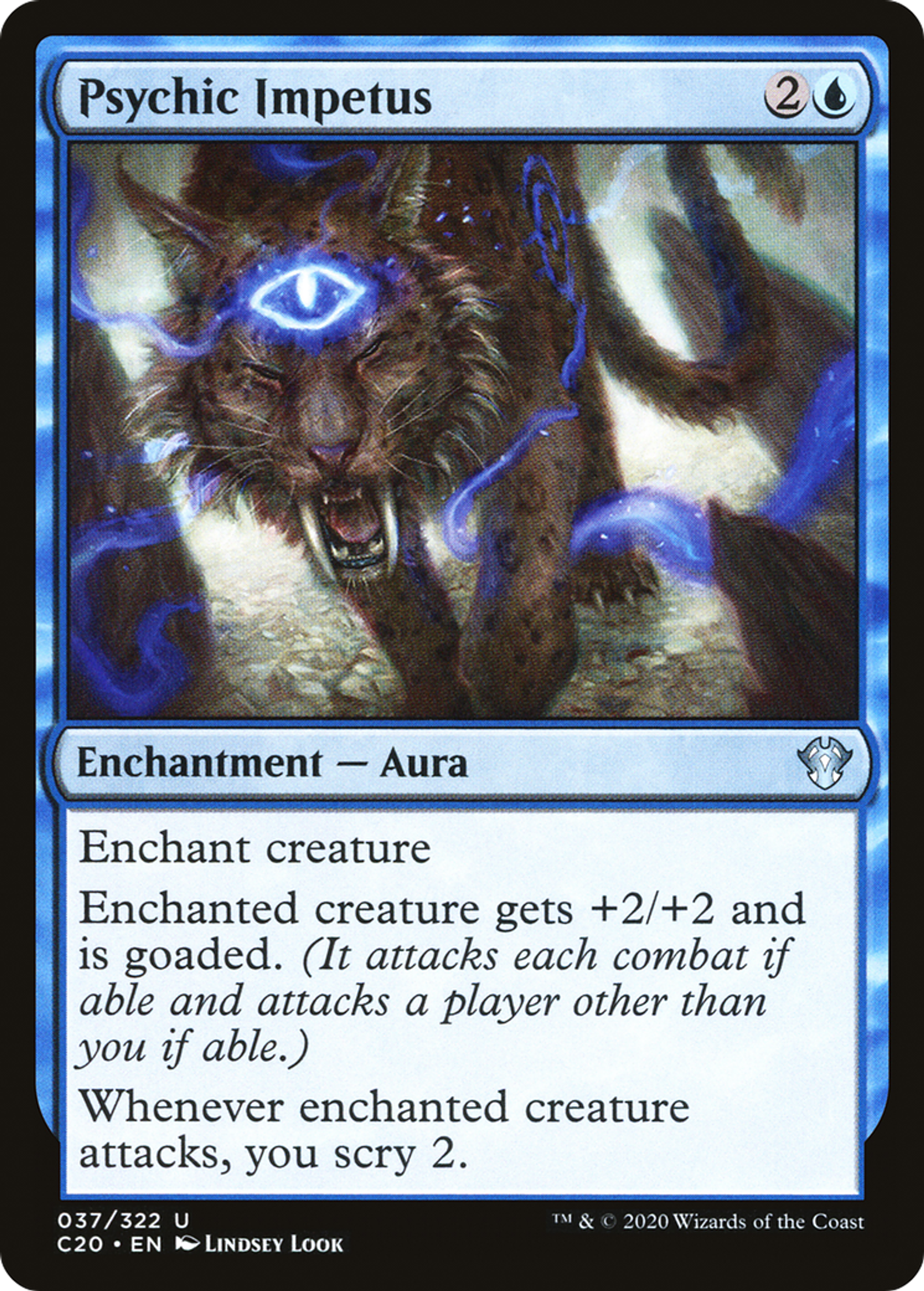 Psychic Impetus — Commander 2020 — Magic: The Gathering