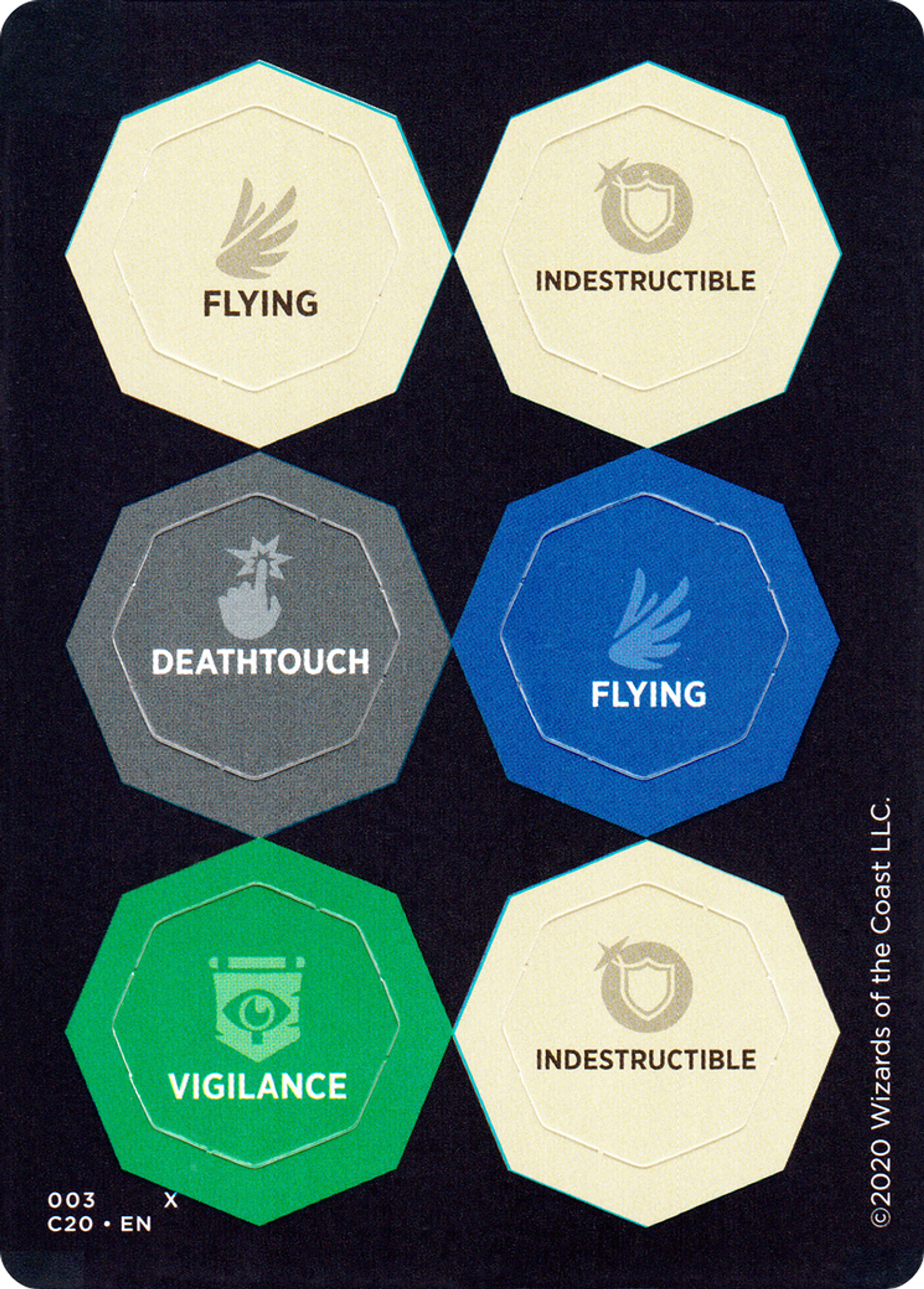 Punchcard — Commander 2020 — Magic: The Gathering