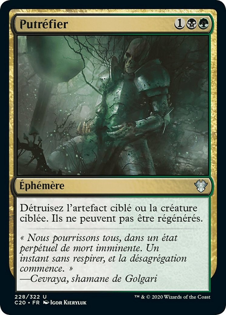 Putréfier — Commander 2020 — Magic: The Gathering