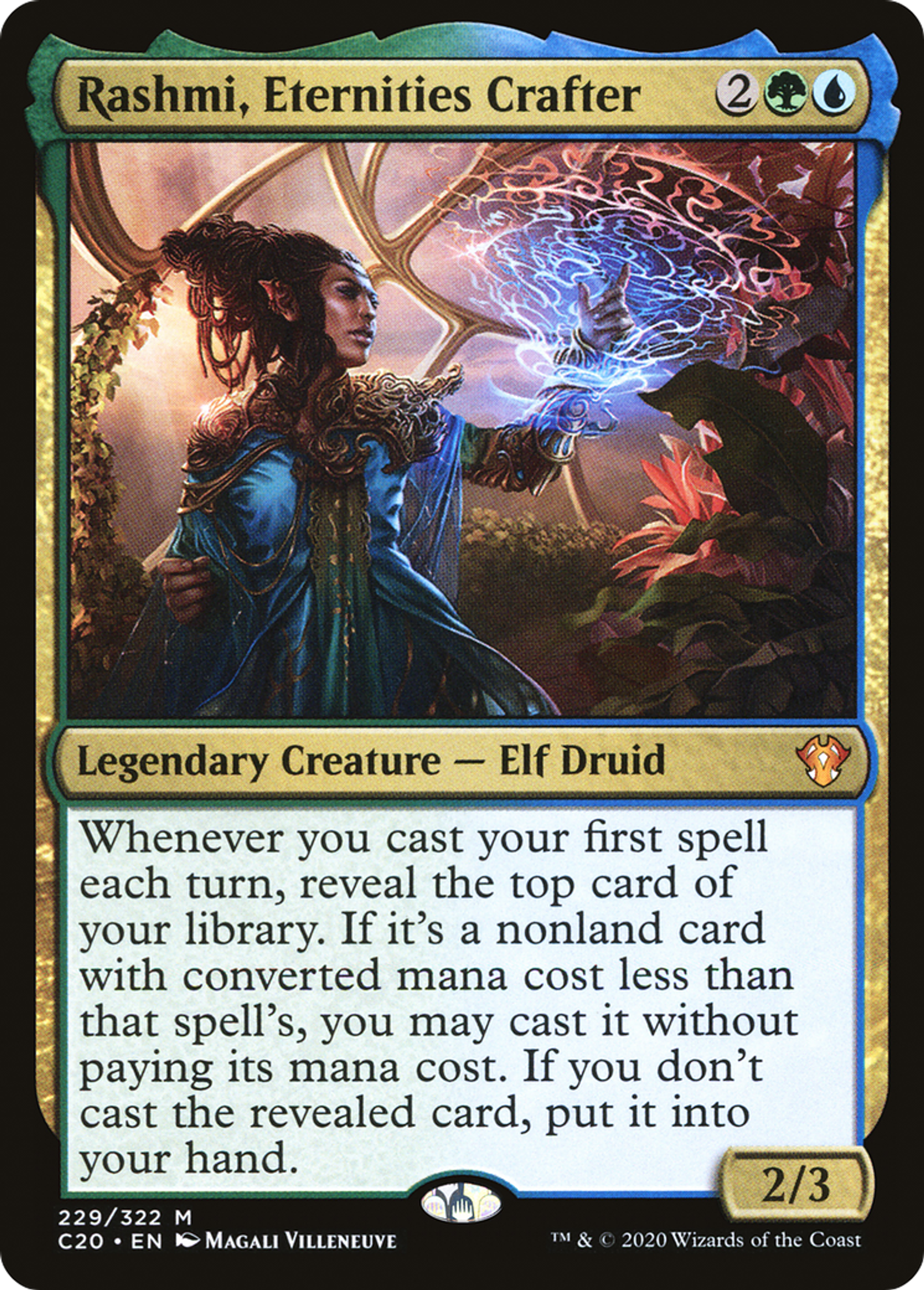 Rashmi, Eternities Crafter — Commander 2020 — Magic: The Gathering