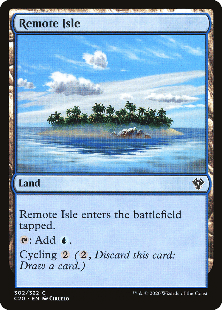 Remote Isle — Commander 2020 — Magic: The Gathering