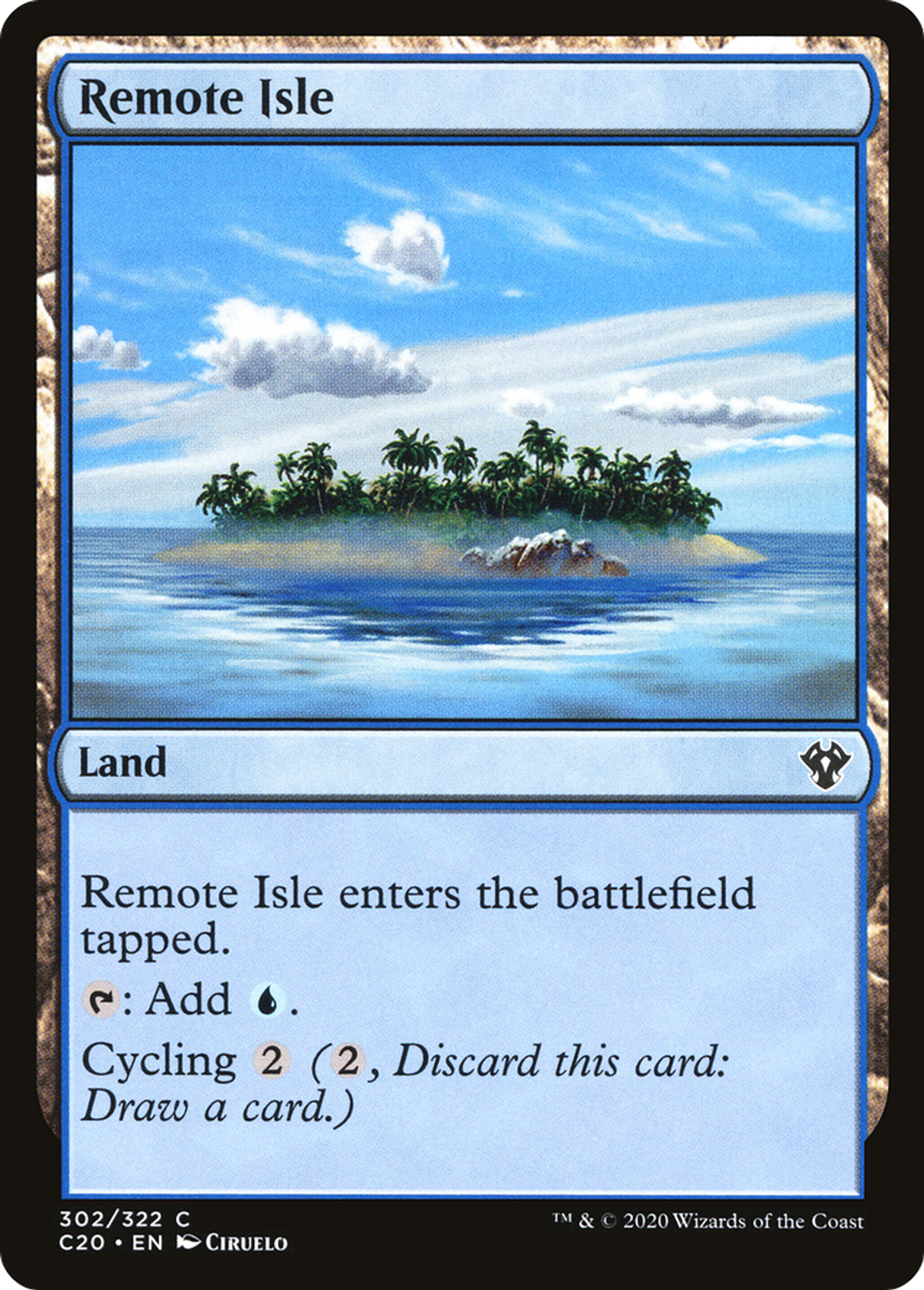 Remote Isle — Commander 2020 — Magic: The Gathering