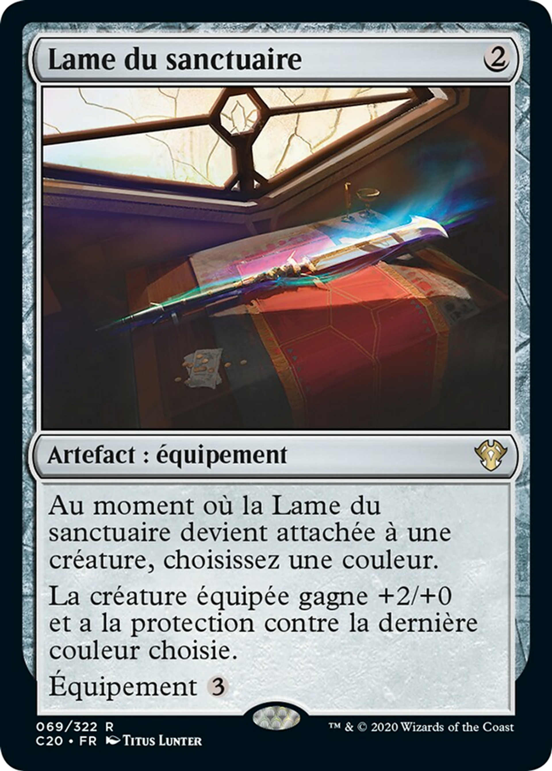 Lame du sanctuaire — Commander 2020 — Magic: The Gathering