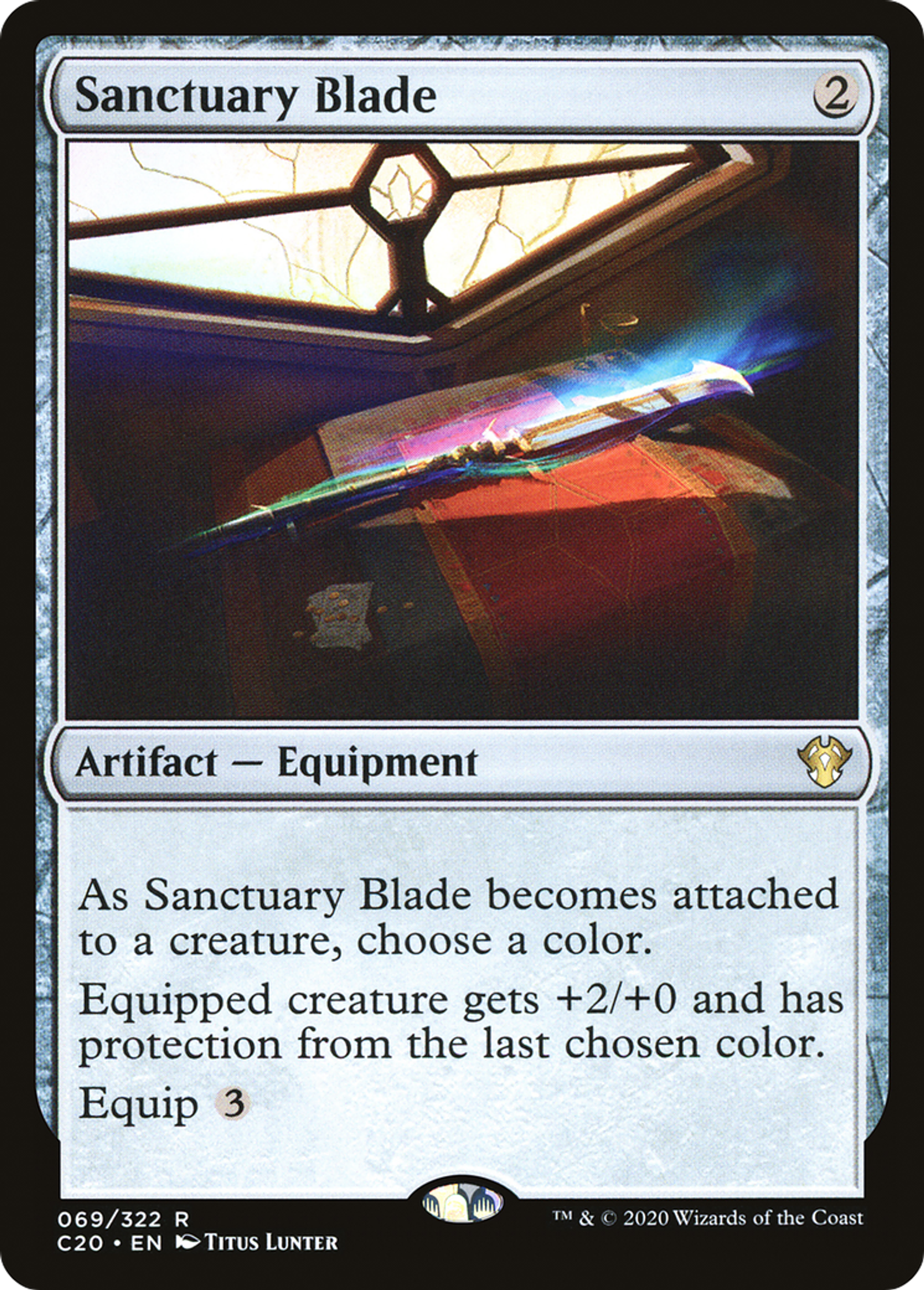 Sanctuary Blade — Commander 2020 — Magic: The Gathering