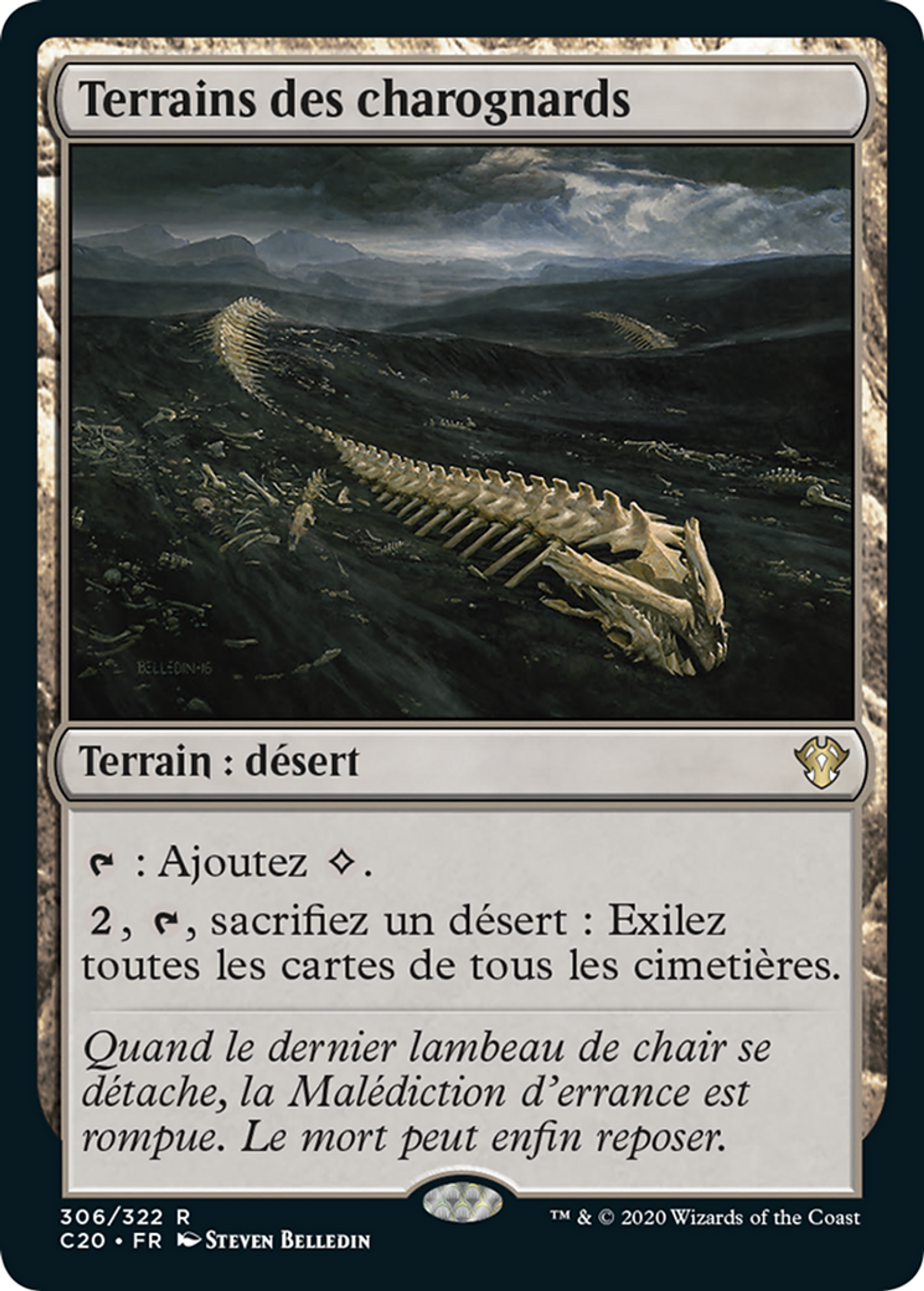 Terrains des charognards — Commander 2020 — Magic: The Gathering