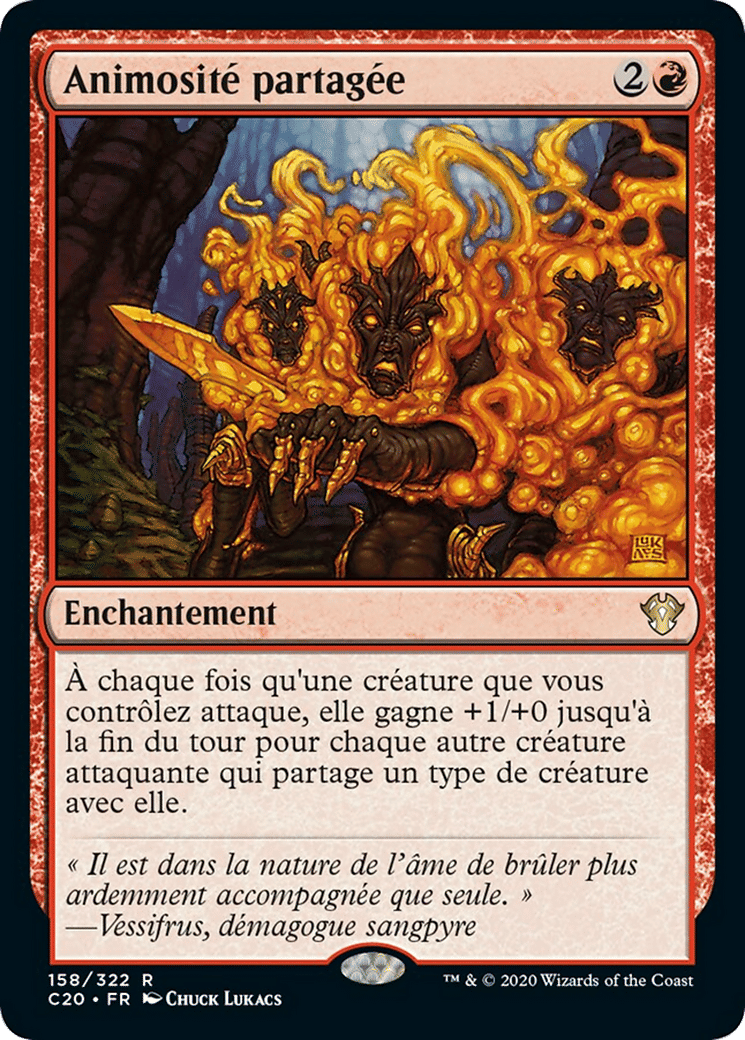 Animosité partagée — Commander 2020 — Magic: The Gathering