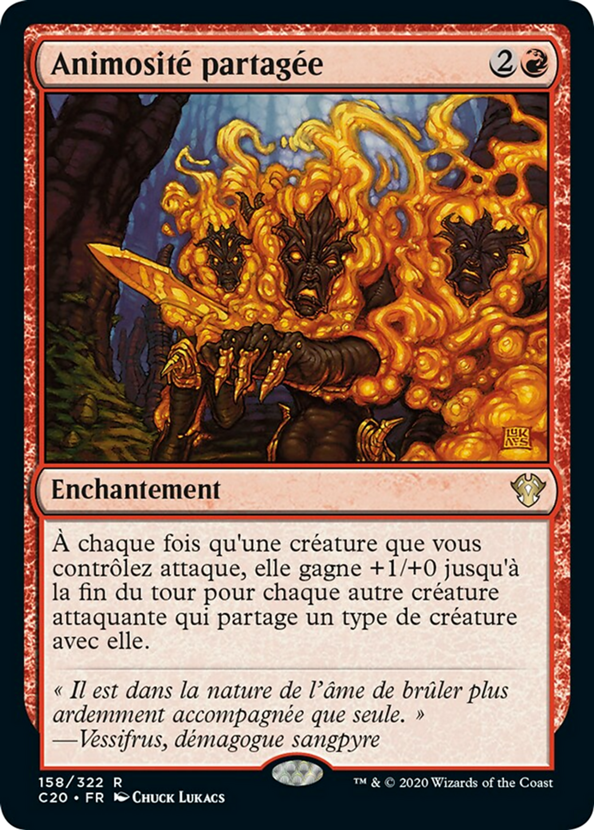 Animosité partagée — Commander 2020 — Magic: The Gathering