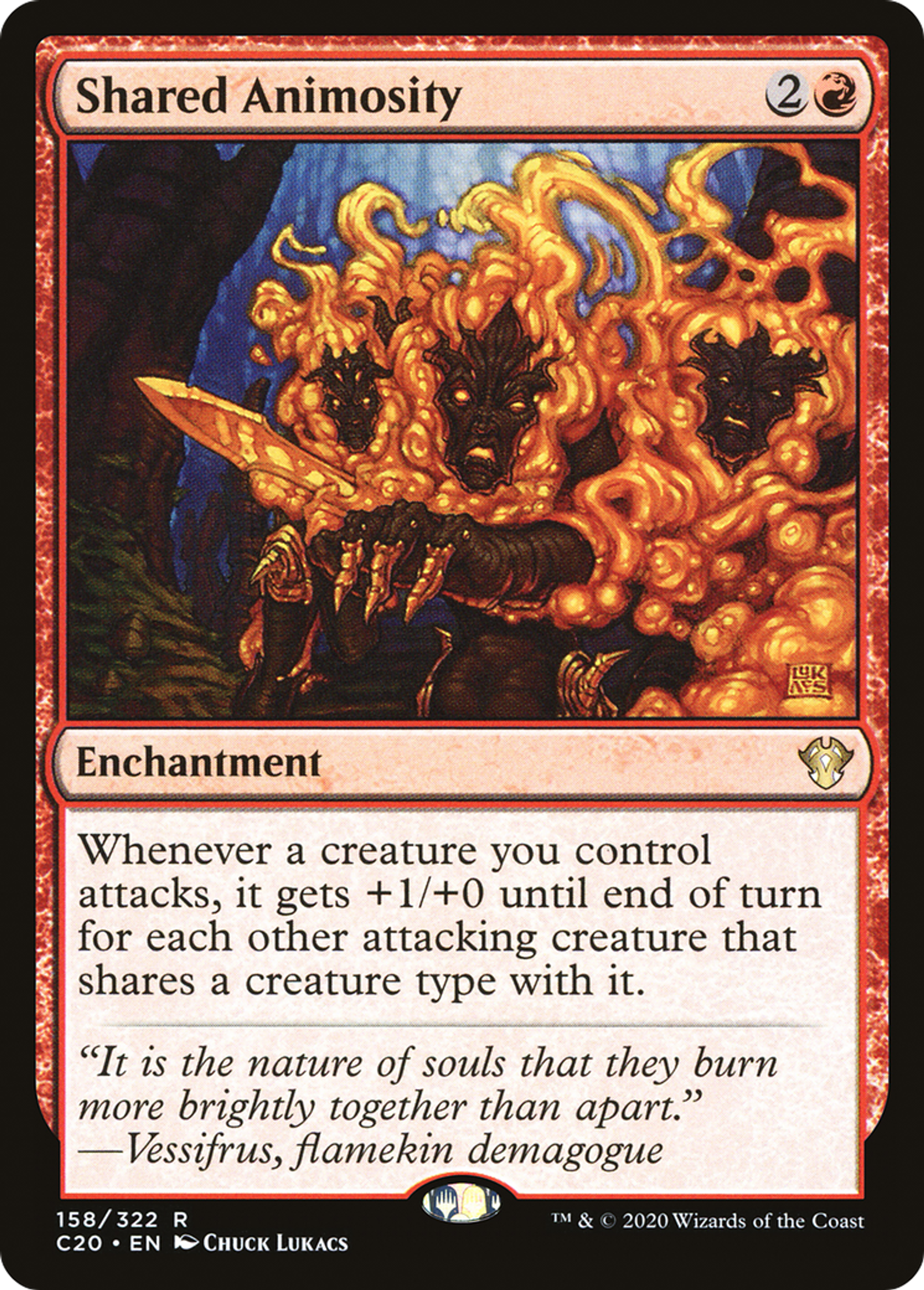 Shared Animosity — Commander 2020 — Magic: The Gathering