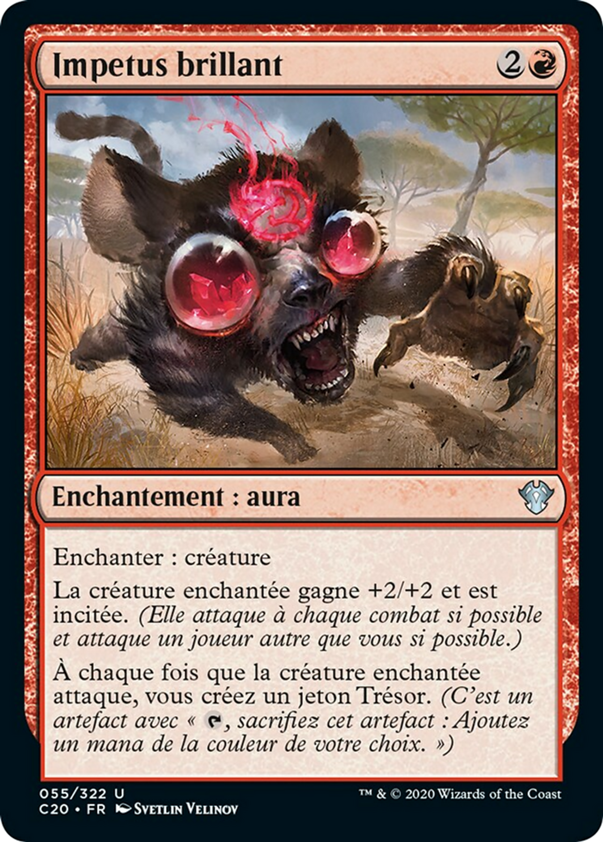 Impetus brillant — Commander 2020 — Magic: The Gathering