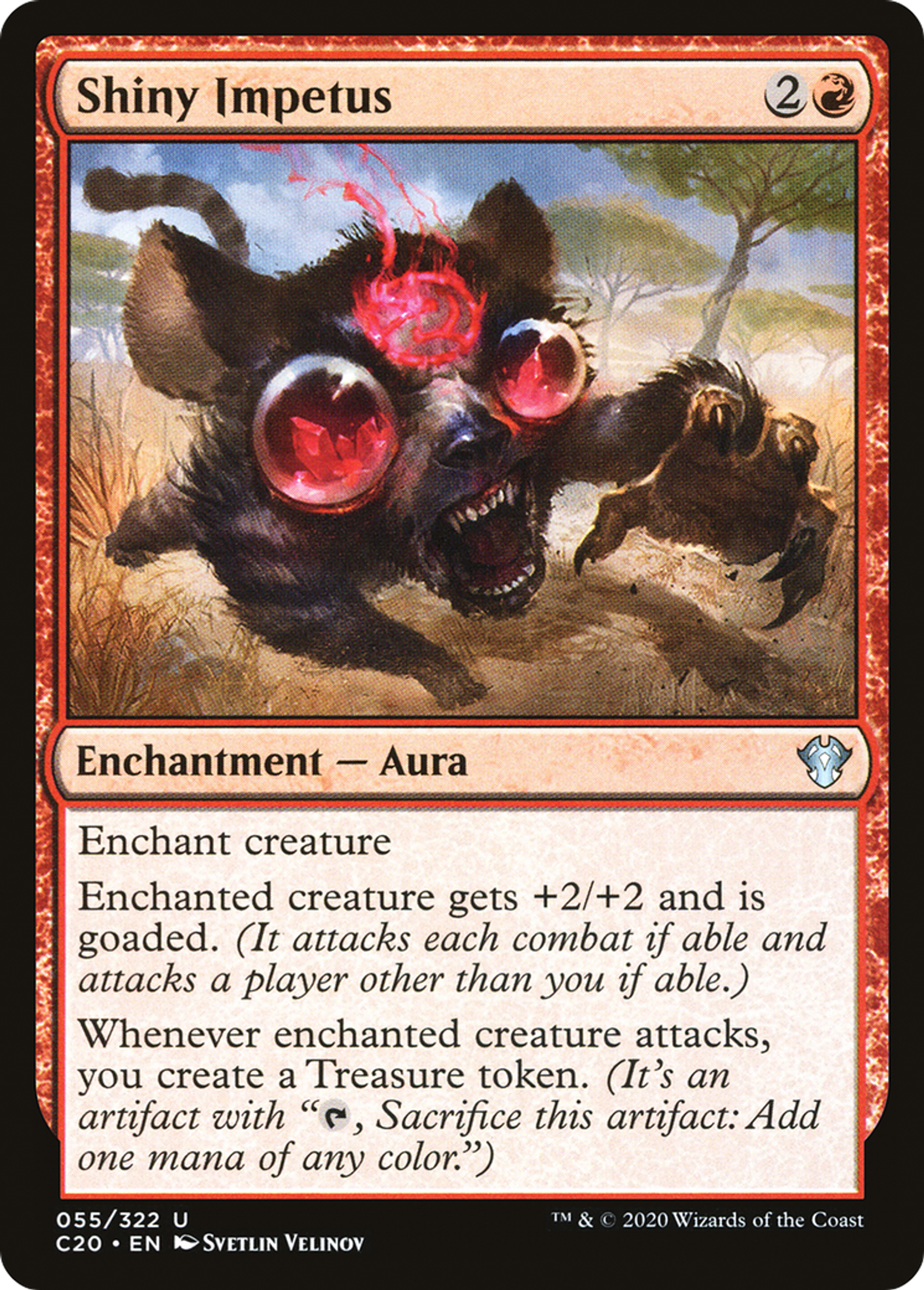 Shiny Impetus — Commander 2020 — Magic: The Gathering
