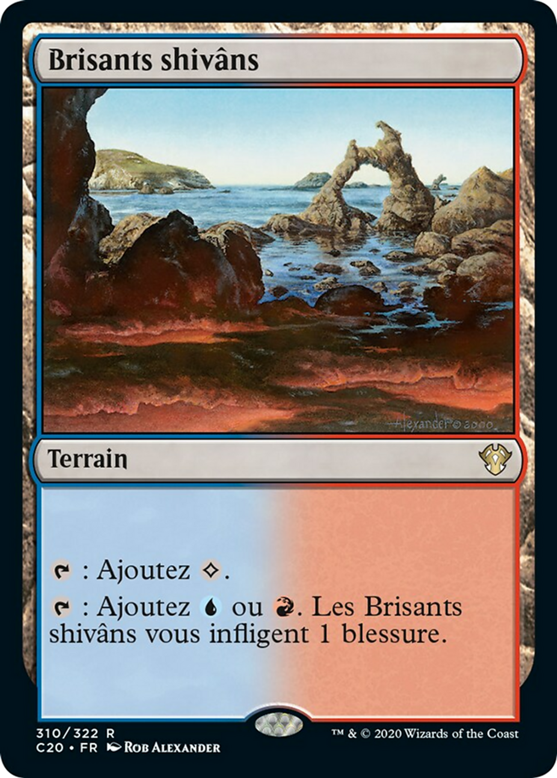 Brisants shivâns — Commander 2020 — Magic: The Gathering