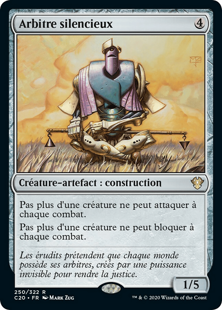 Arbitre silencieux — Commander 2020 — Magic: The Gathering