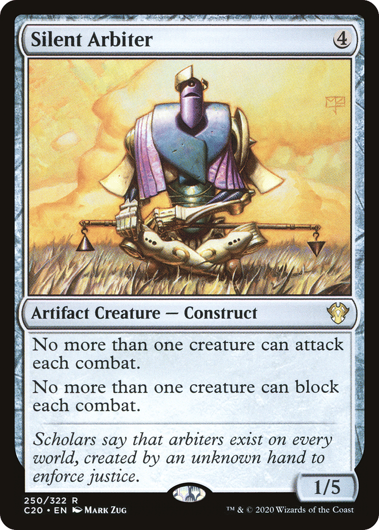 Silent Arbiter — Commander 2020 — Magic: The Gathering