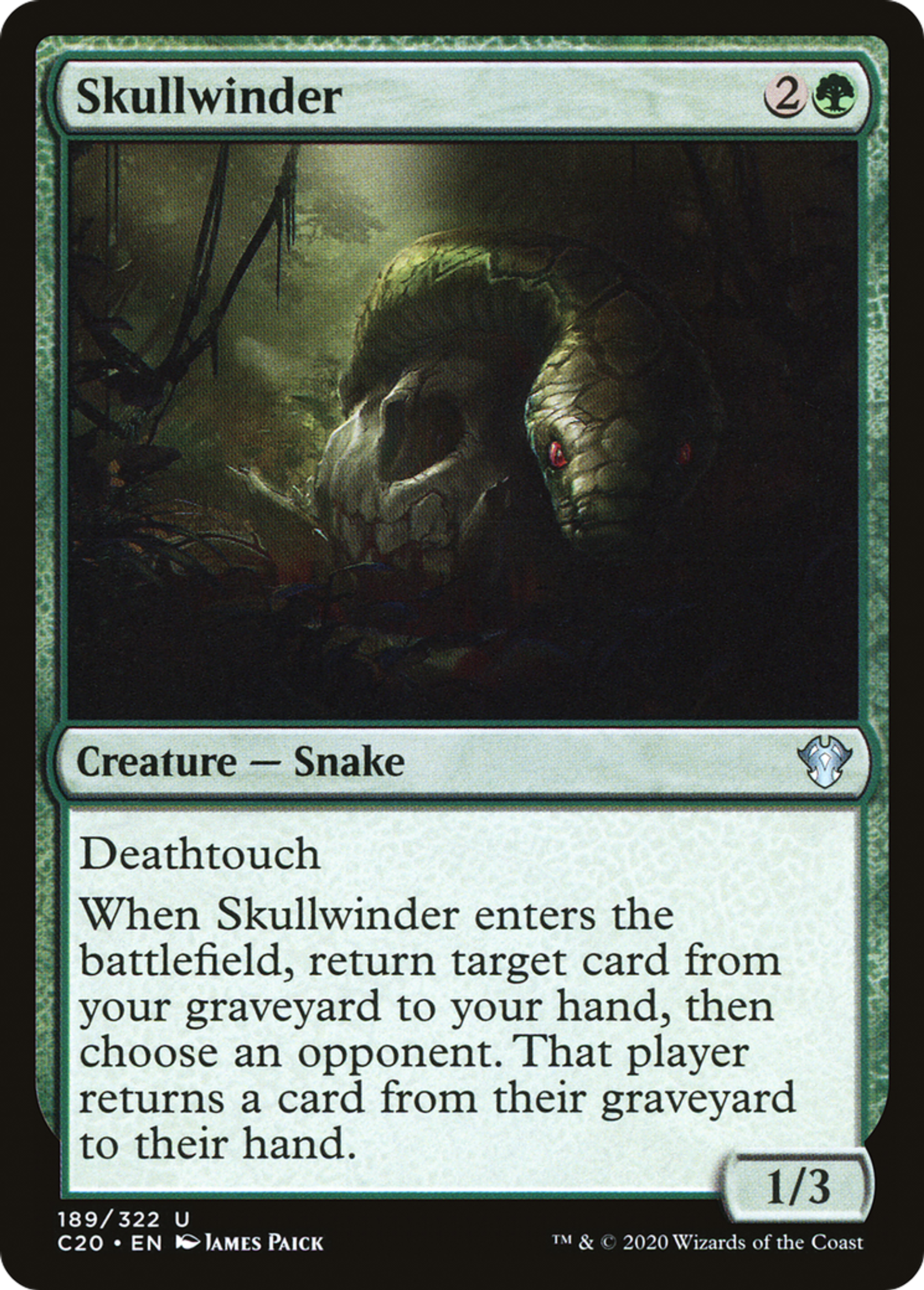 Skullwinder — Commander 2020 — Magic: The Gathering