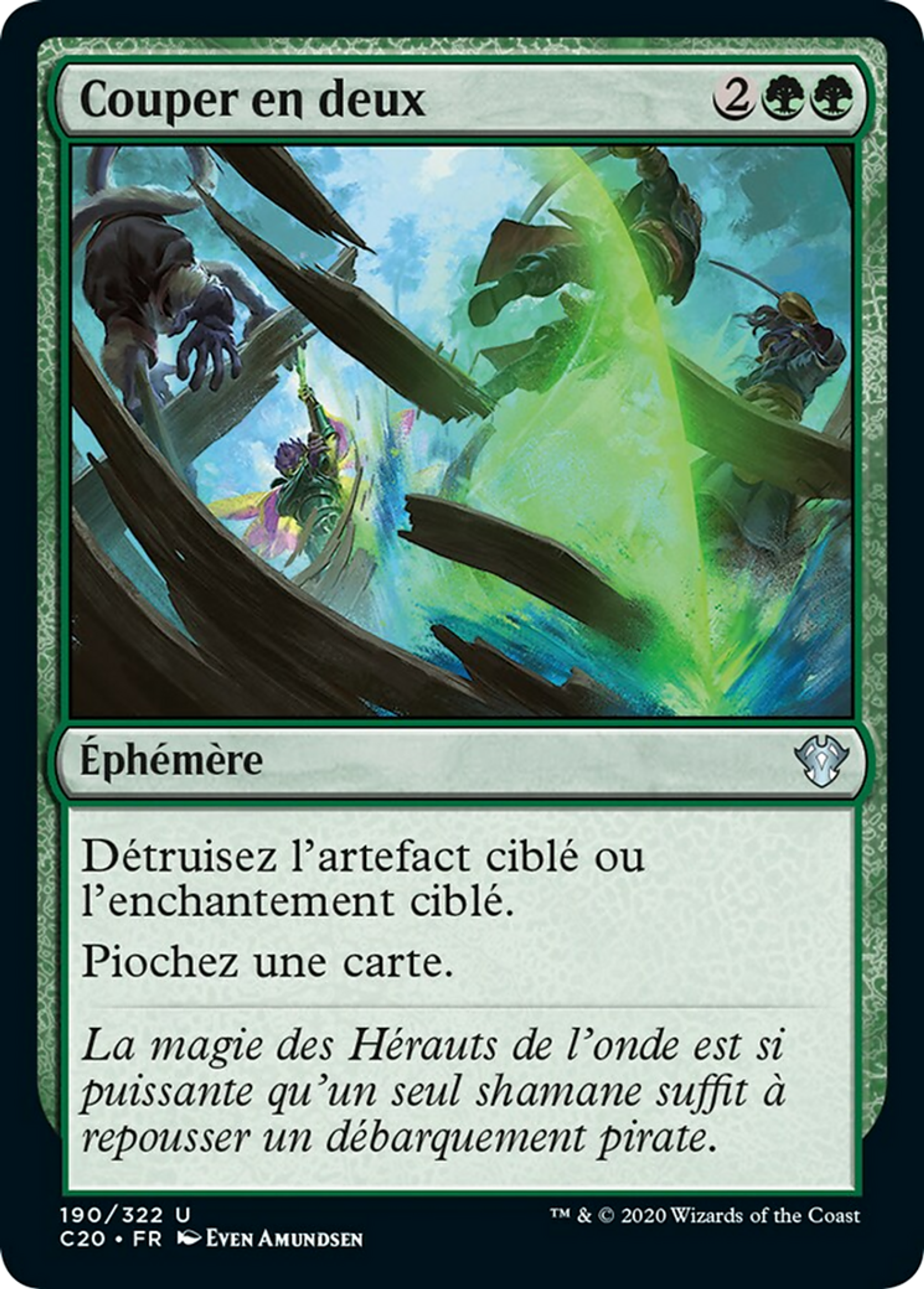 Couper en deux — Commander 2020 — Magic: The Gathering