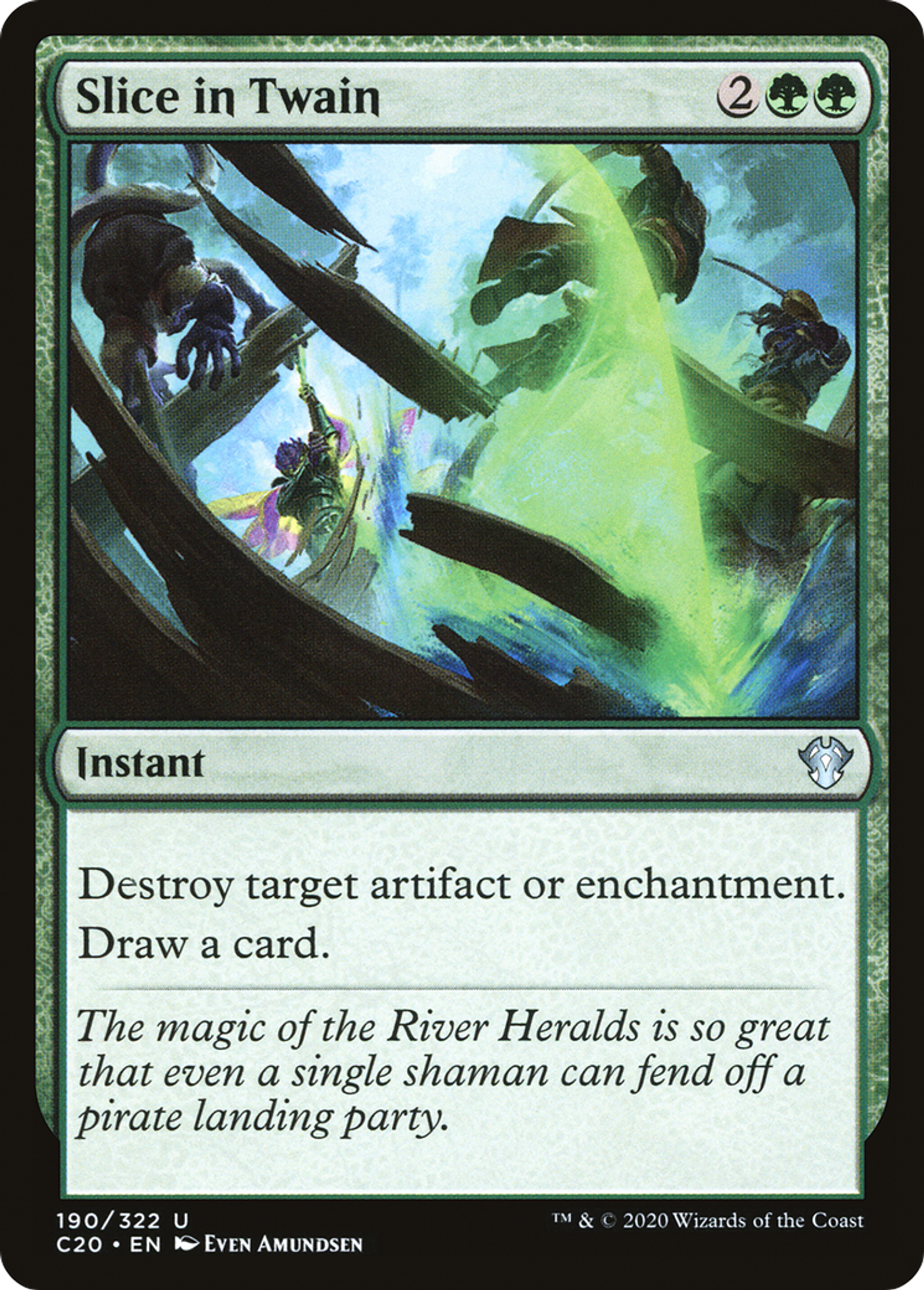 Slice in Twain — Commander 2020 — Magic: The Gathering