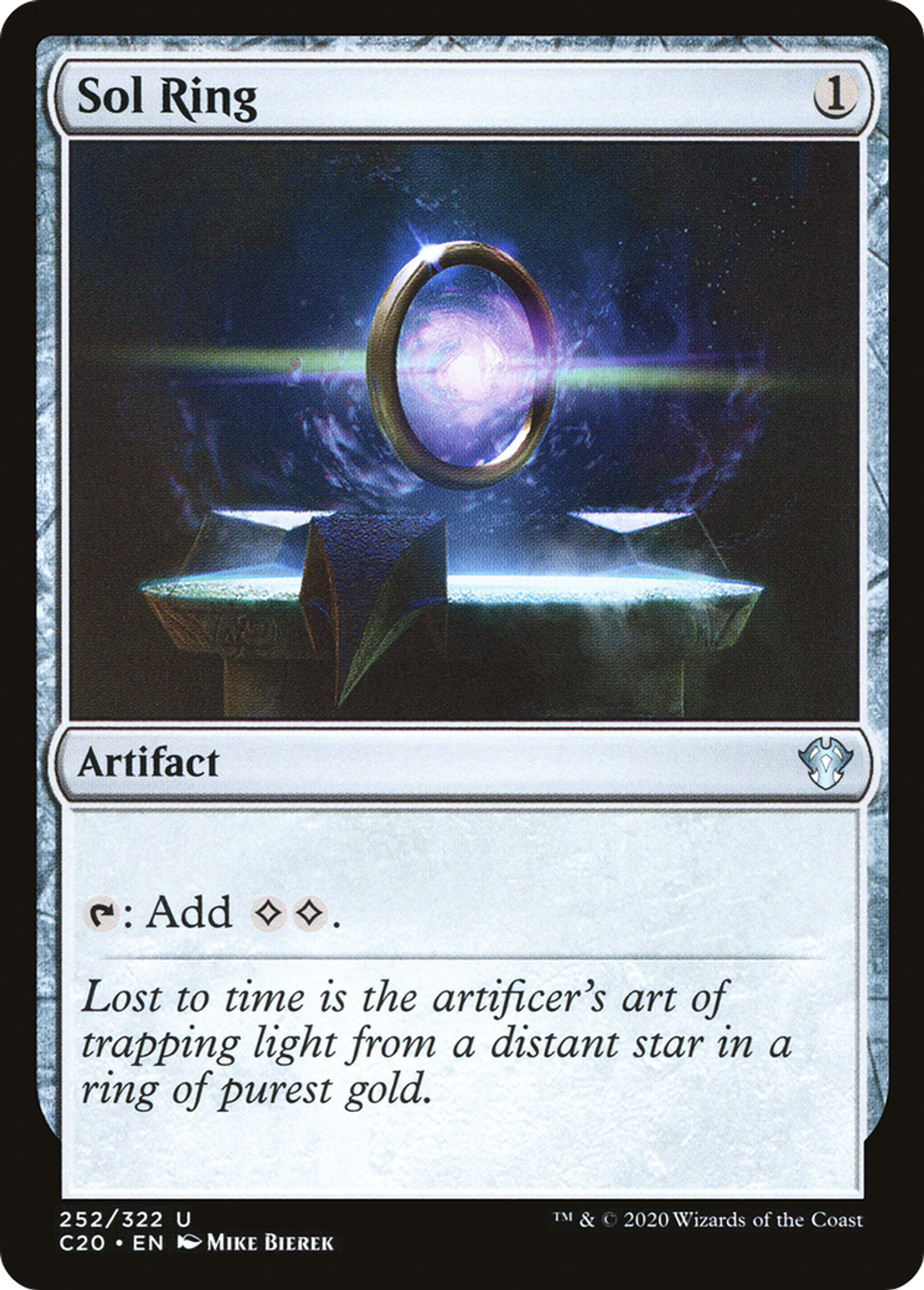 Sol Ring — Commander 2020 — Magic: The Gathering