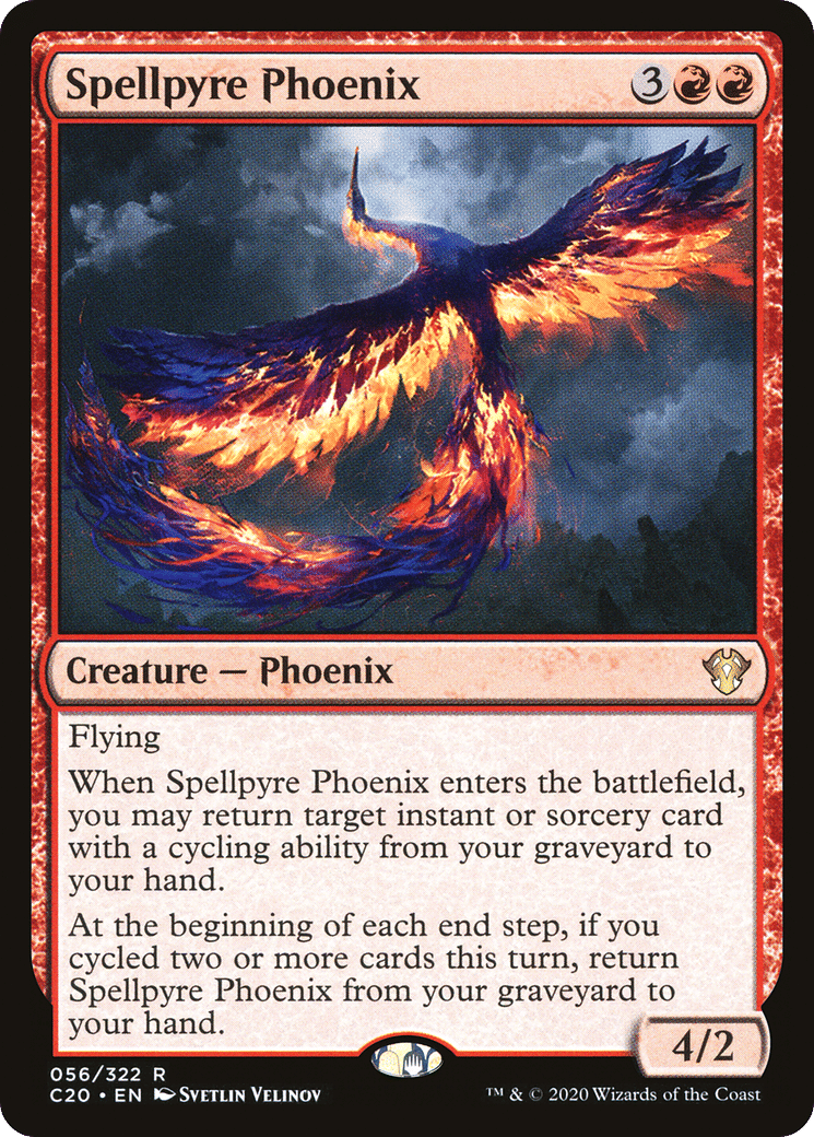 Phénix sortfeu — Commander 2020 — Magic: The Gathering