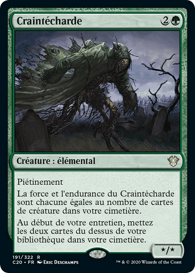 Craintécharde — Commander 2020 — Magic: The Gathering