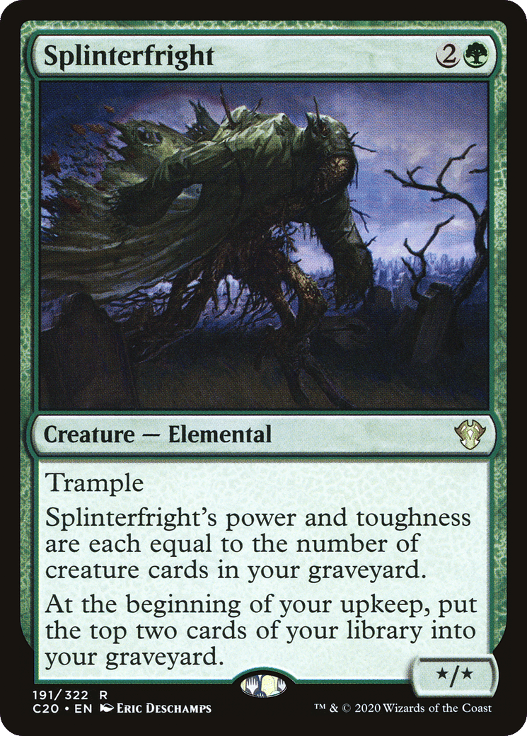 Splinterfright — Commander 2020 — Magic: The Gathering